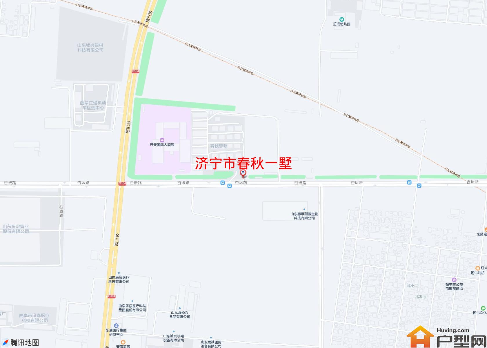 春秋一墅小区 - 户型网