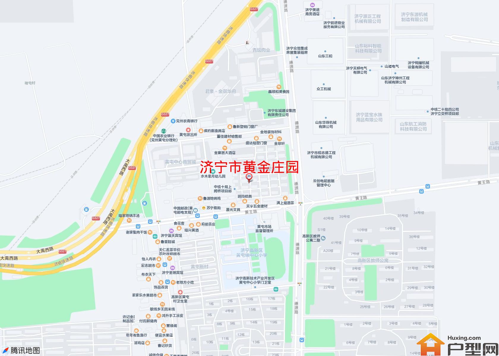 黄金庄园小区 - 户型网