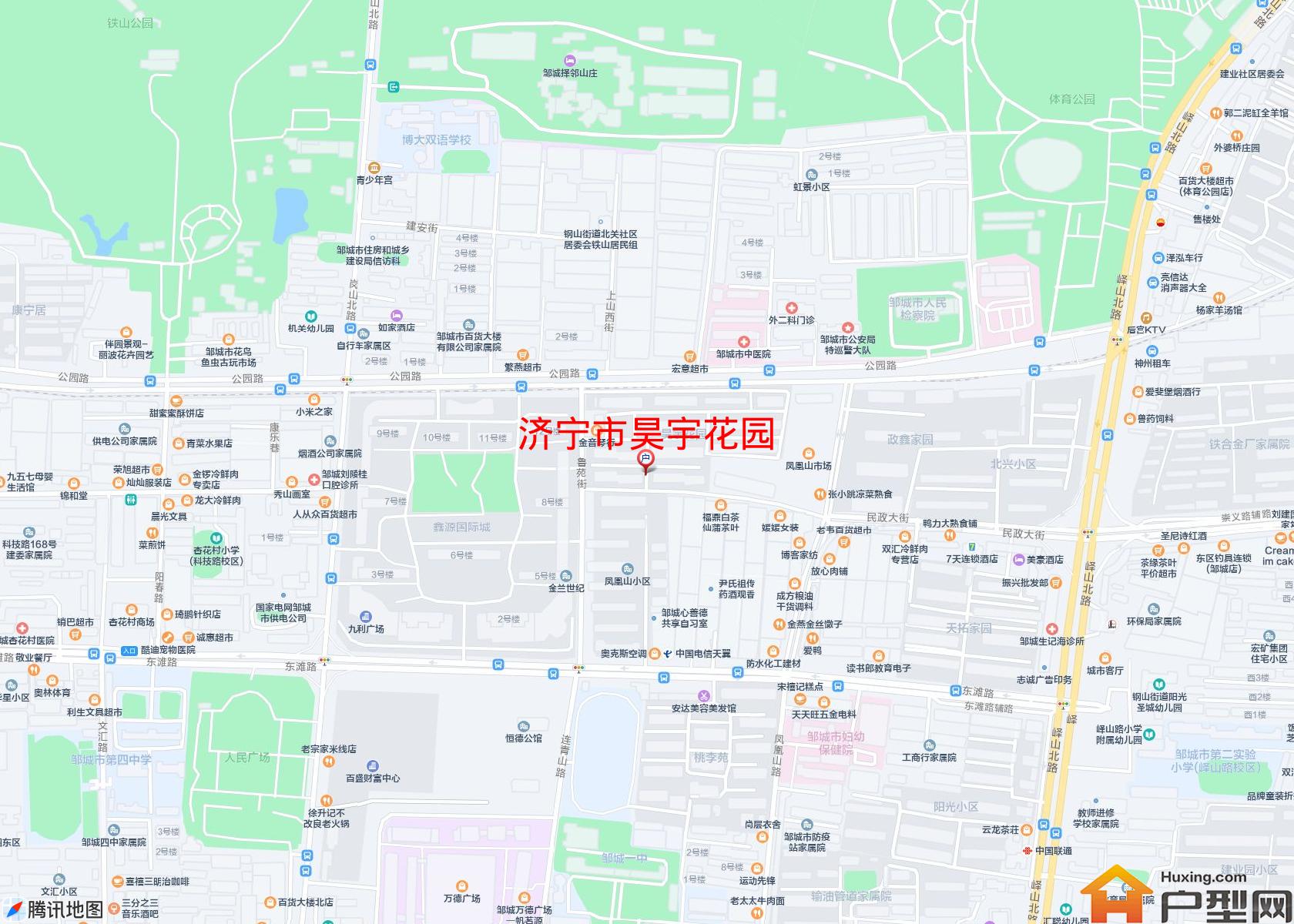 昊宇花园小区 - 户型网