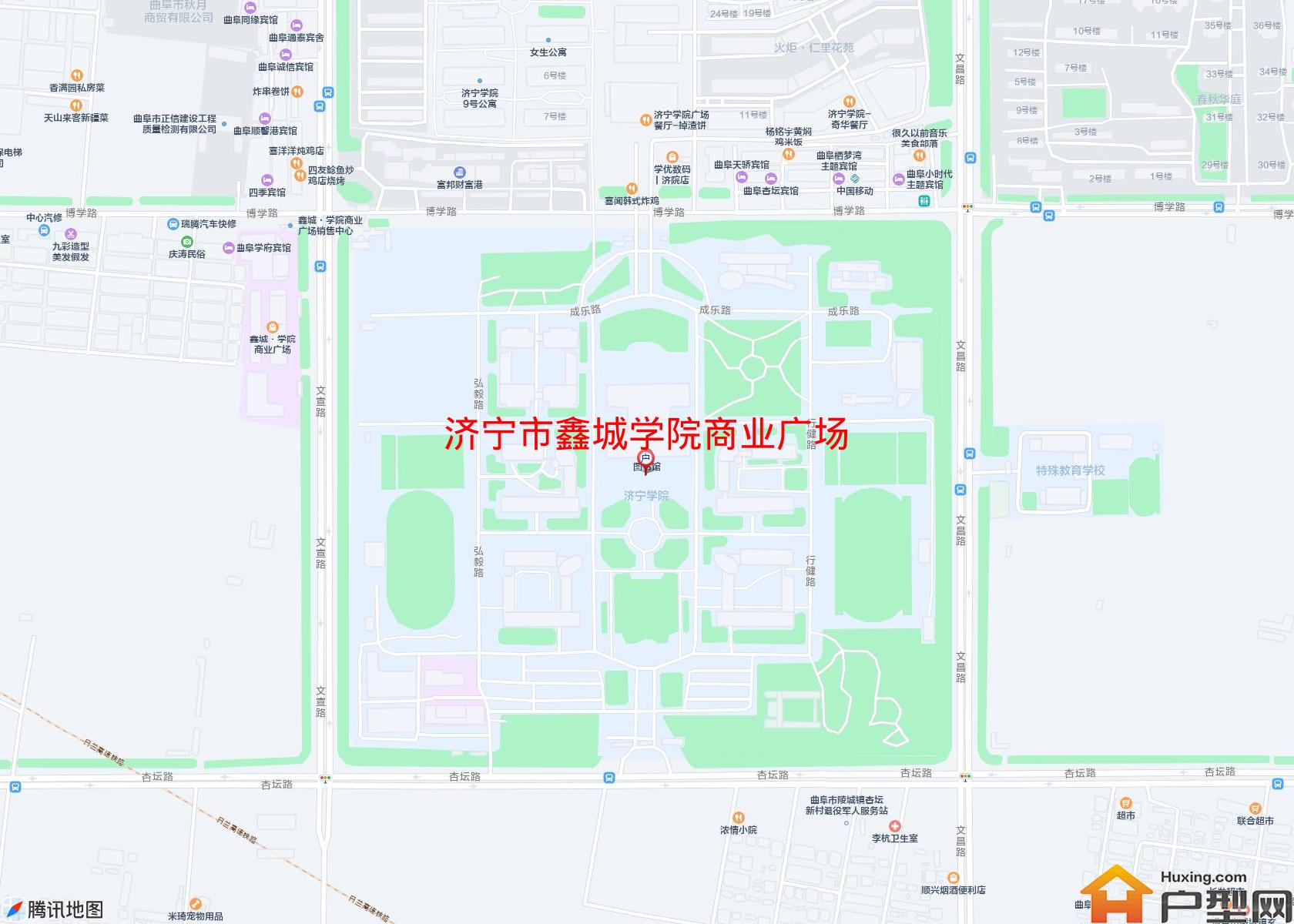 鑫城学院商业广场小区 - 户型网
