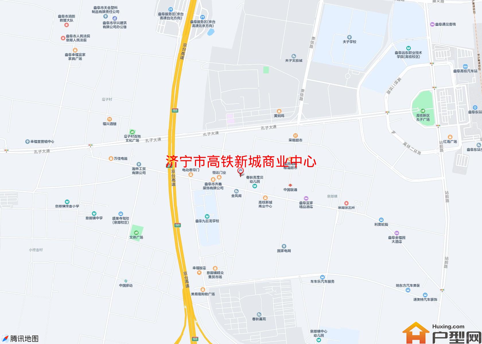 高铁新城商业中心小区 - 户型网
