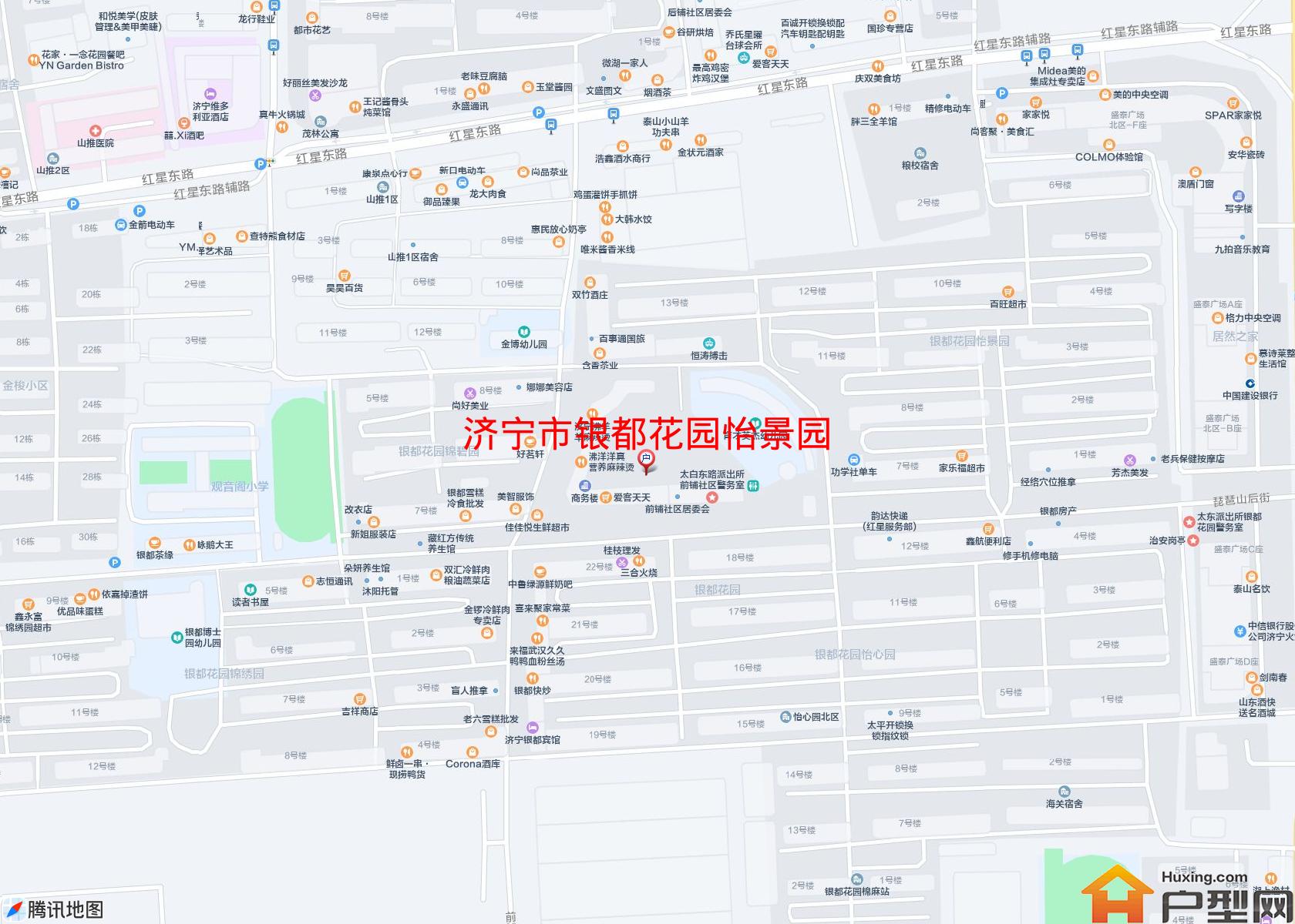 银都花园怡景园小区 - 户型网