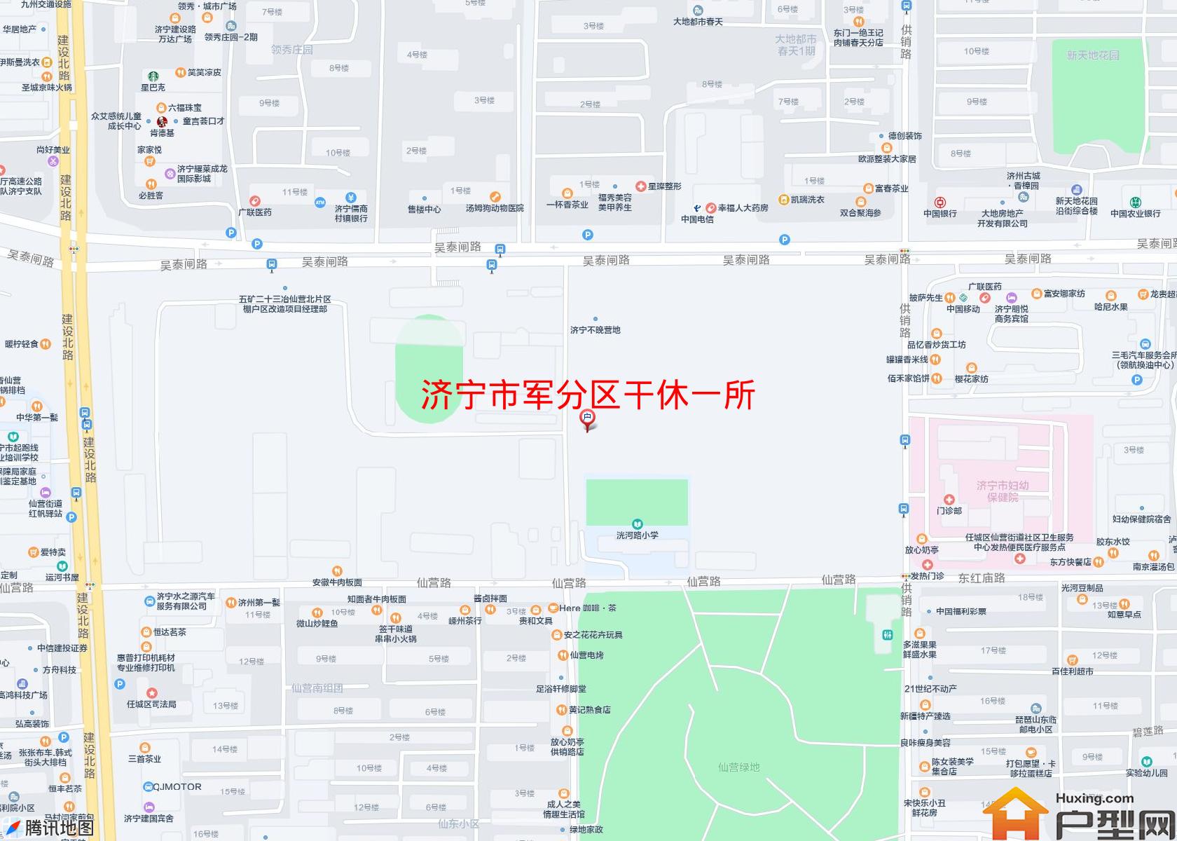 军分区干休一所小区 - 户型网