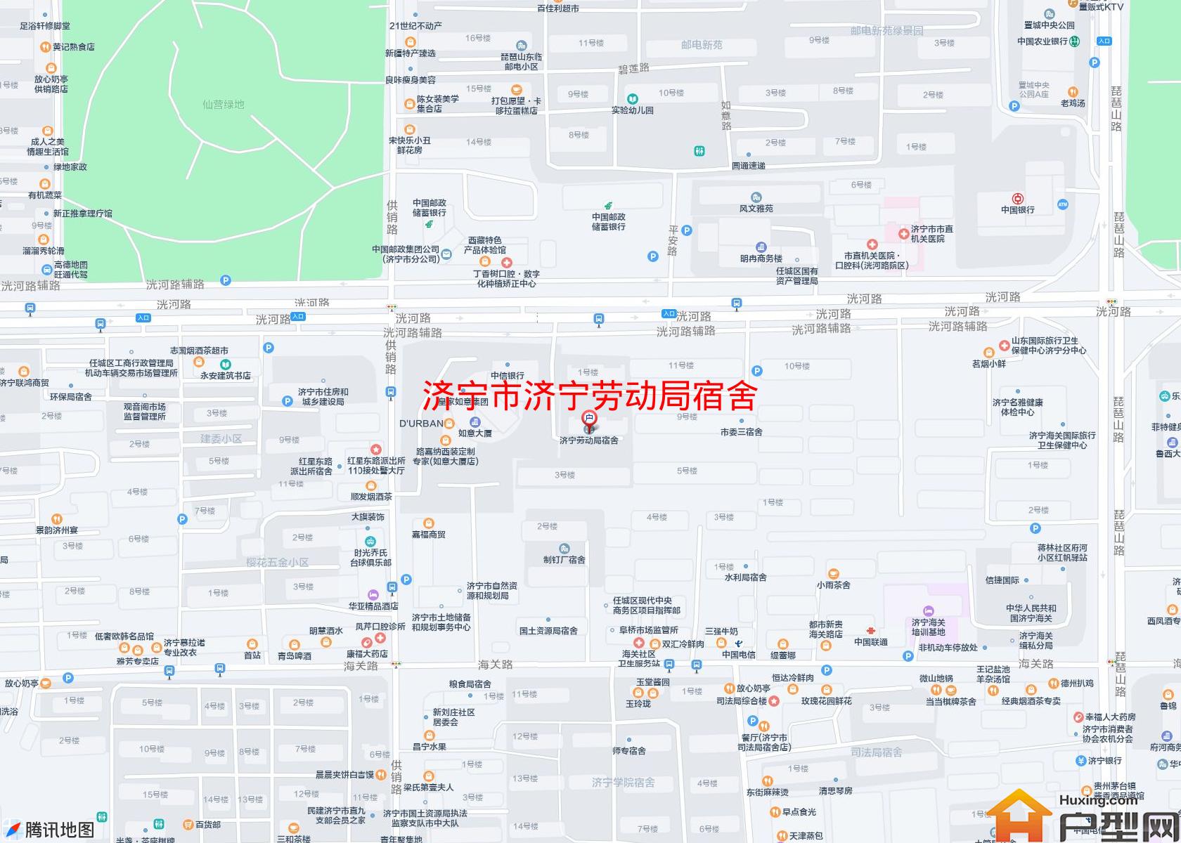 济宁劳动局宿舍小区 - 户型网