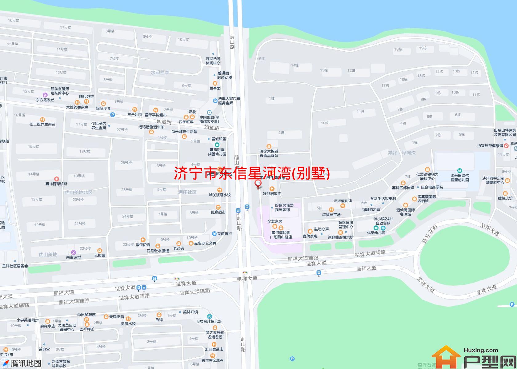 东信星河湾(别墅)小区 - 户型网
