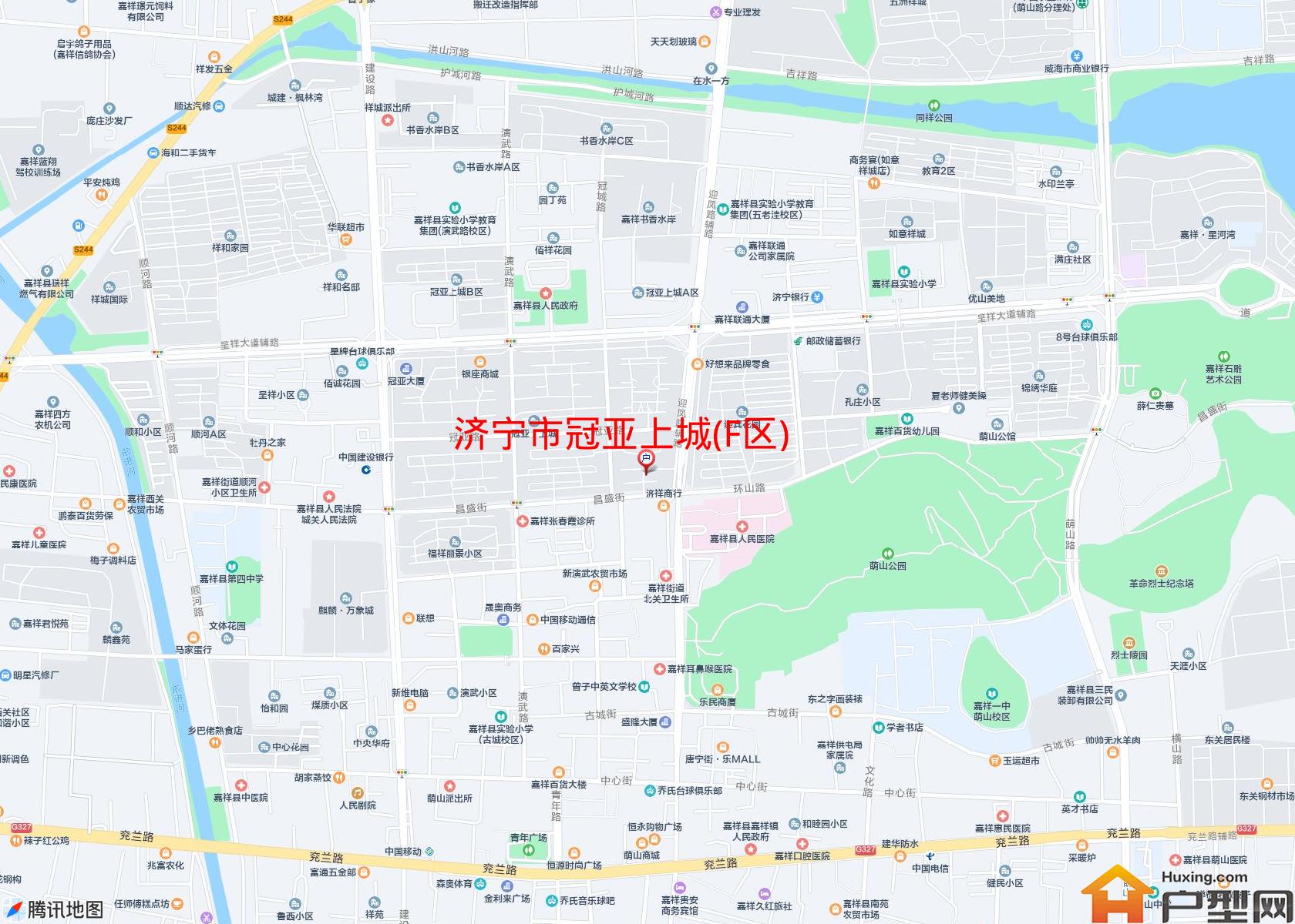 冠亚上城(F区)小区 - 户型网