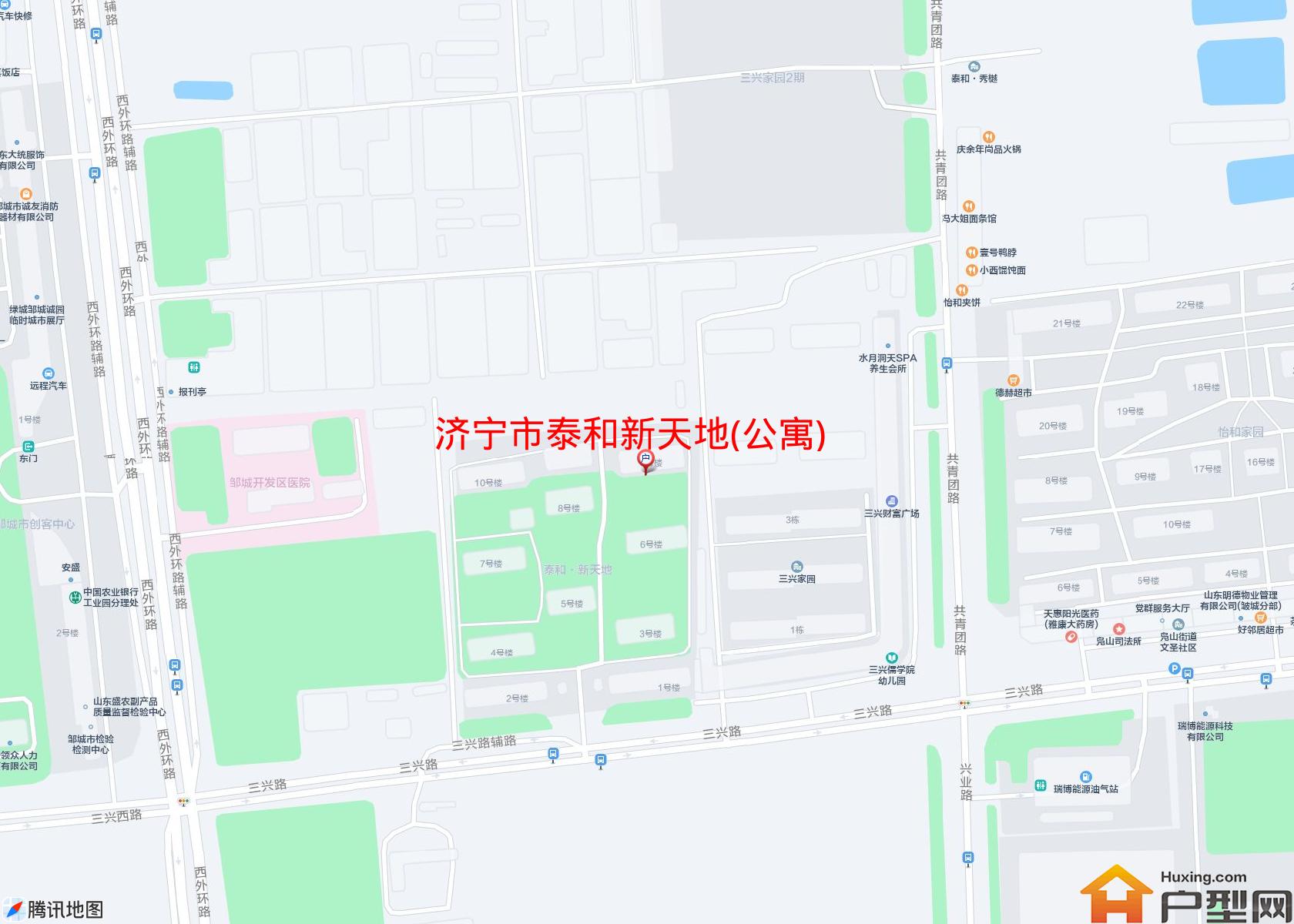 泰和新天地(公寓)小区 - 户型网