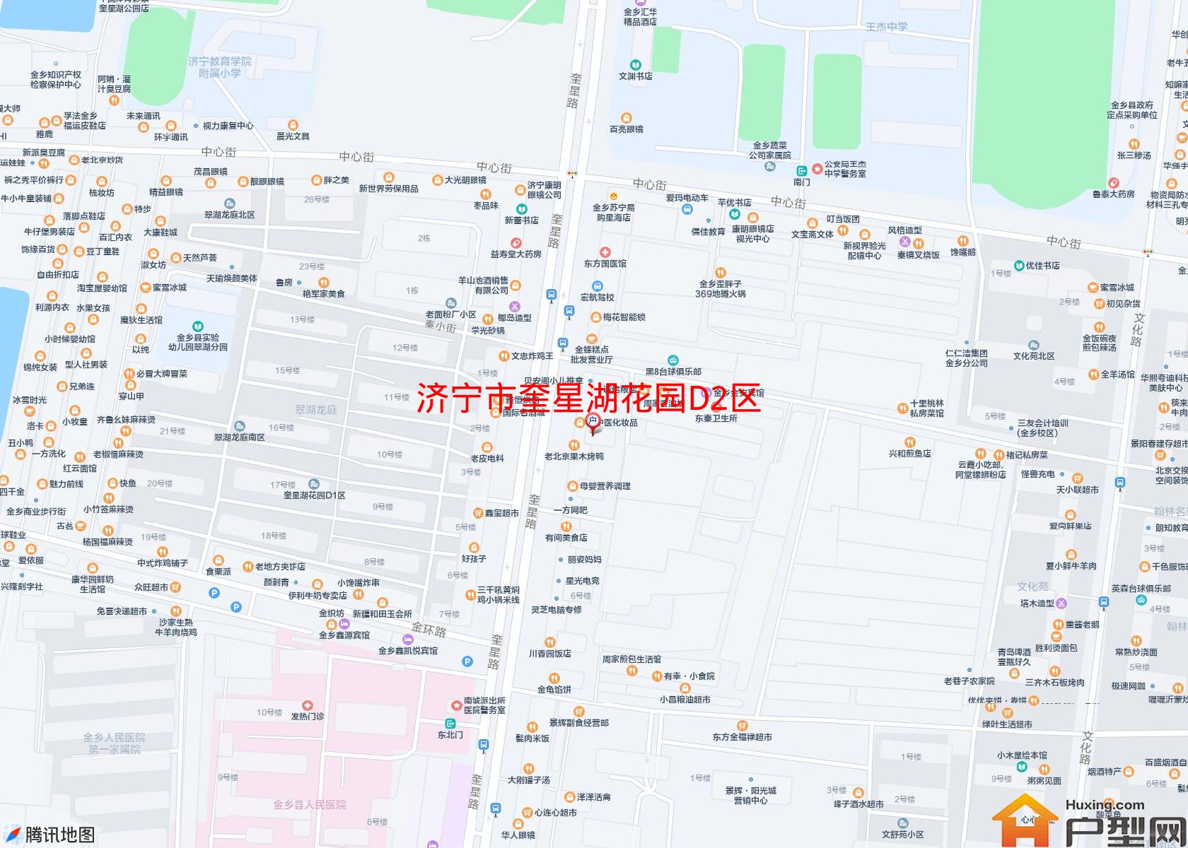 奎星湖花园D2区小区 - 户型网