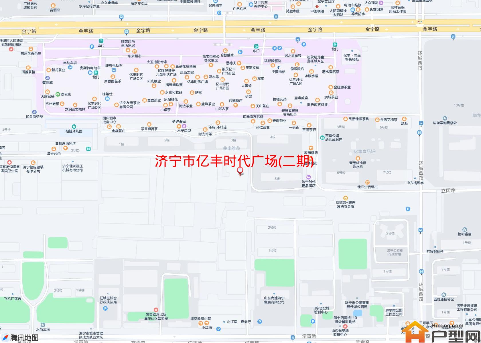 亿丰时代广场(二期)小区 - 户型网
