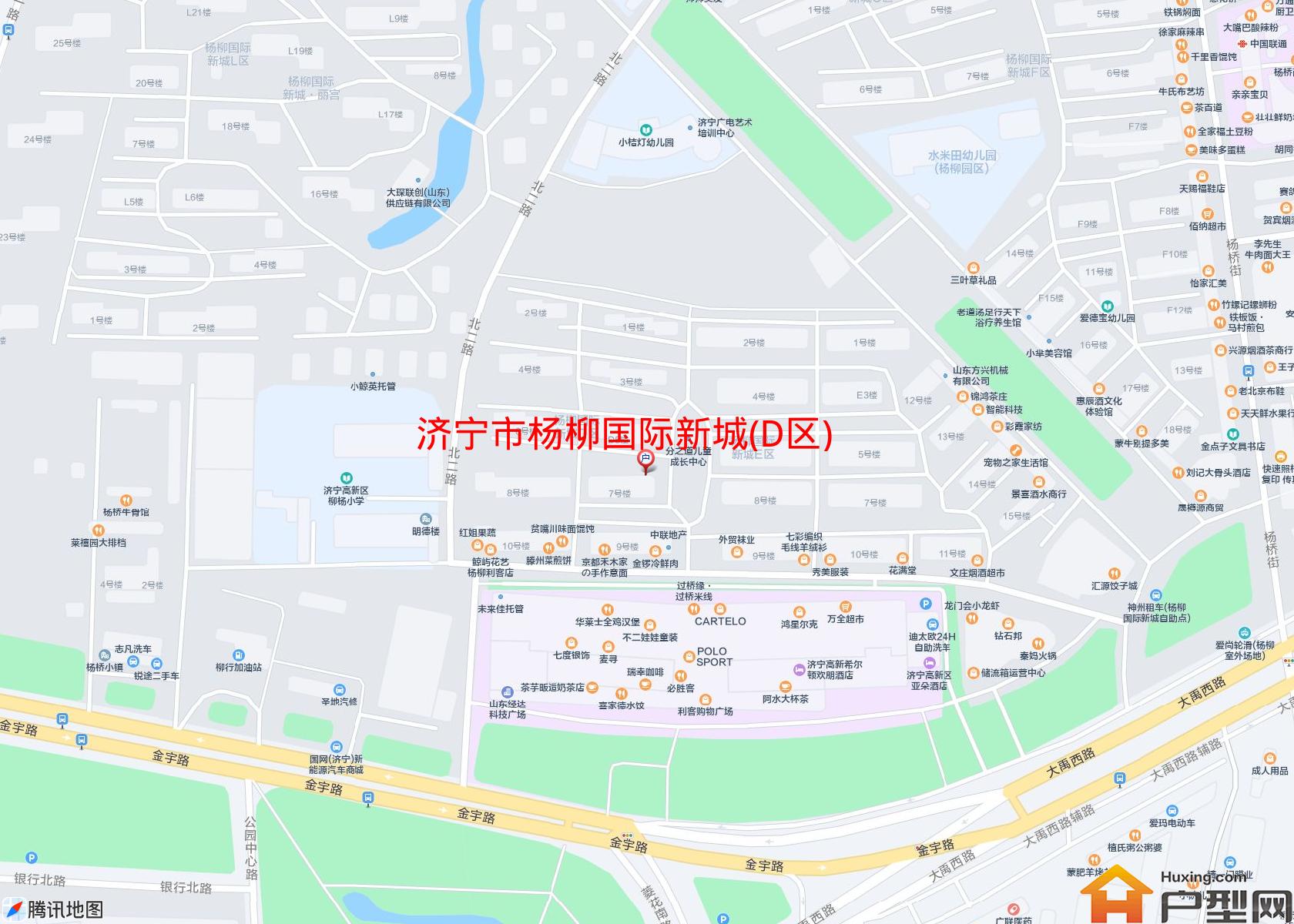 杨柳国际新城(D区)小区 - 户型网