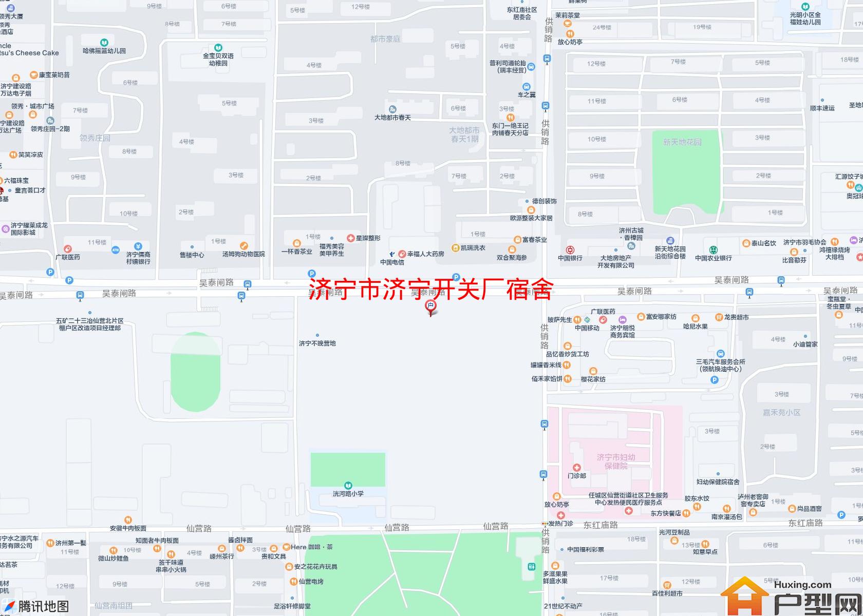 济宁开关厂宿舍小区 - 户型网