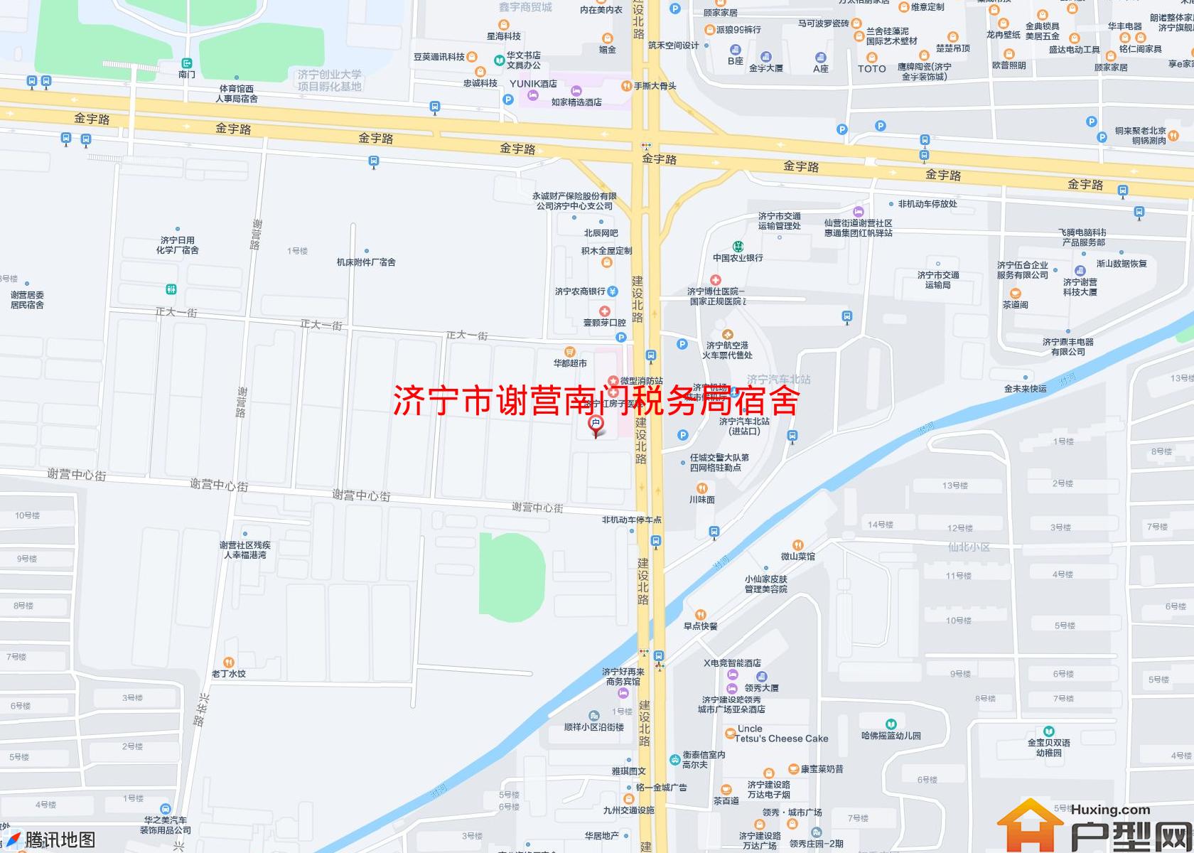 谢营南门税务局宿舍小区 - 户型网
