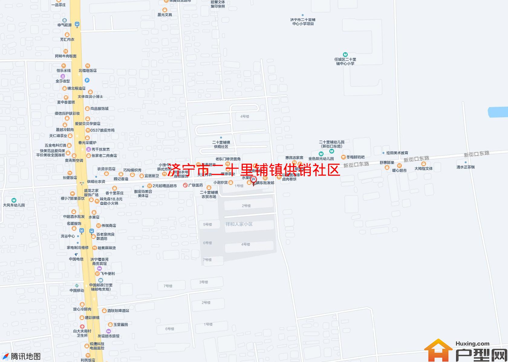 二十里铺镇供销社区小区 - 户型网