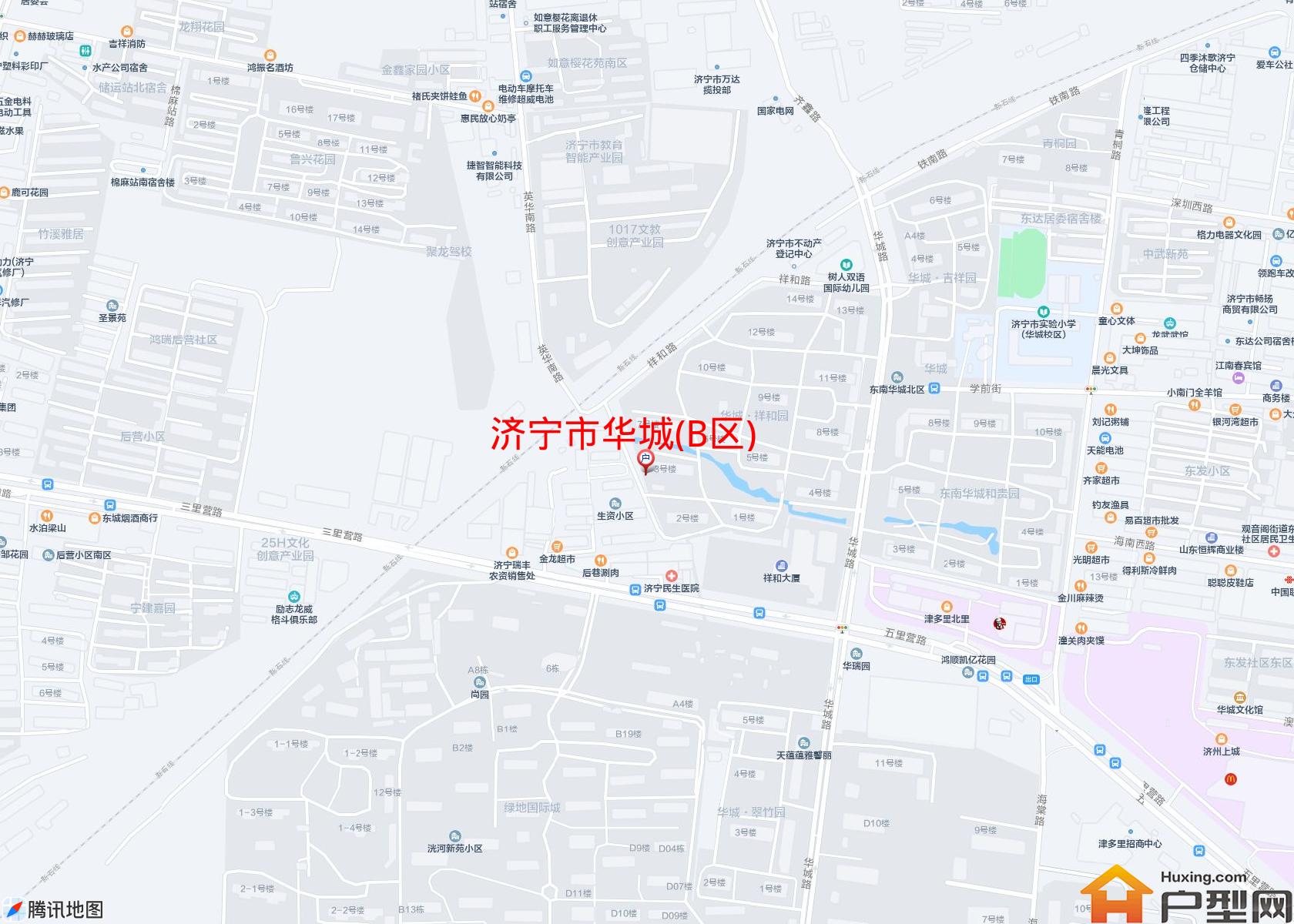 华城(B区)小区 - 户型网