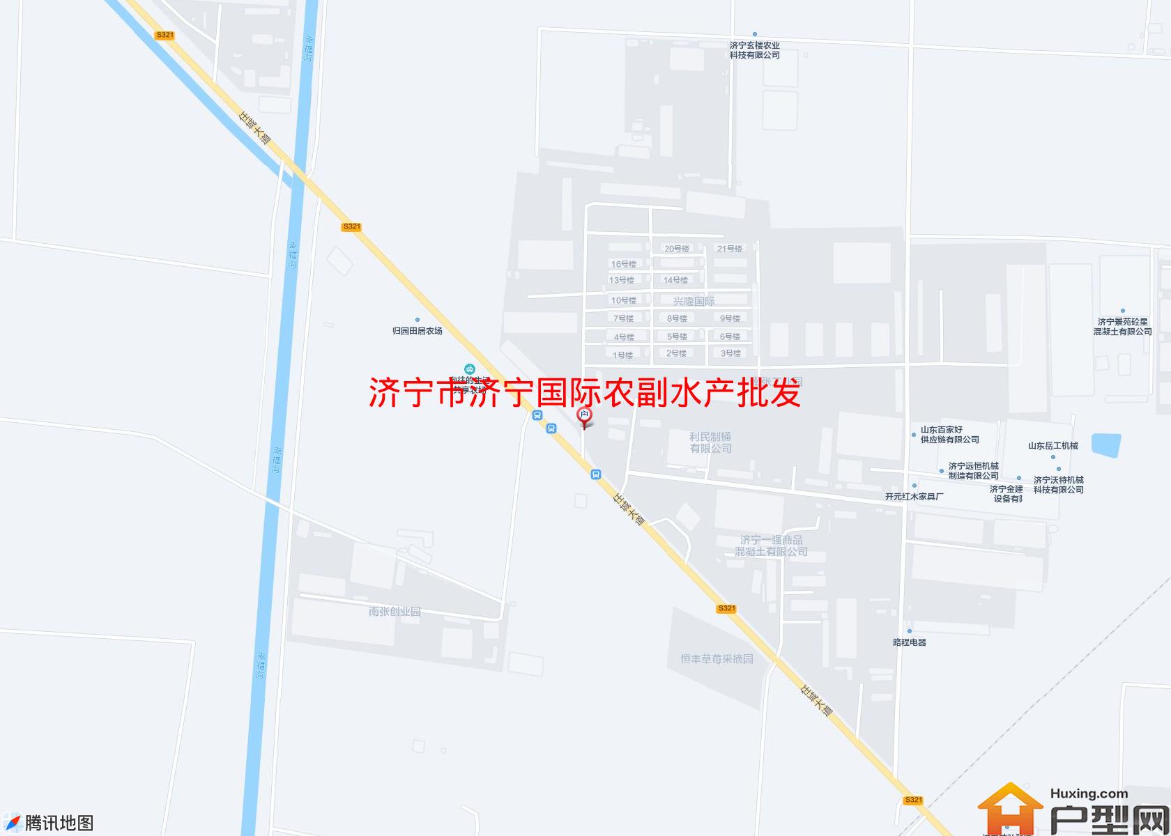 济宁国际农副水产批发城小区 - 户型网
