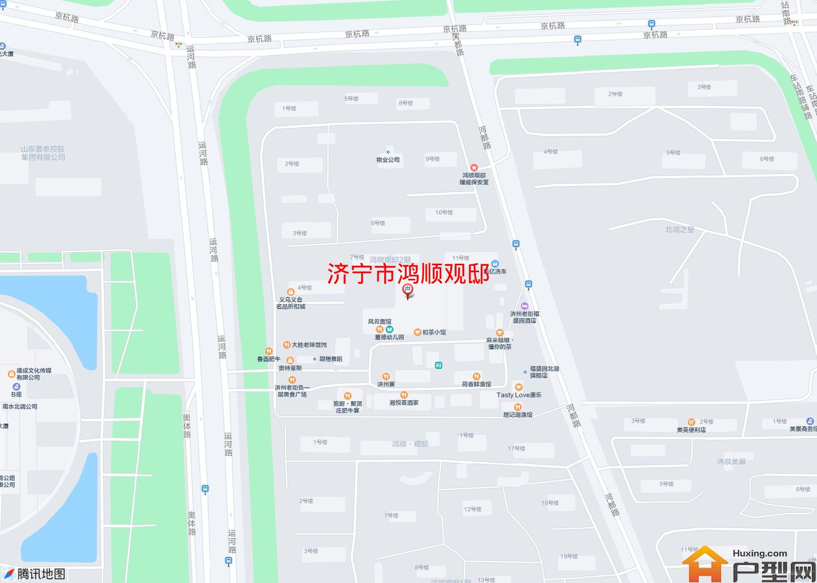 鸿顺观邸小区 - 户型网