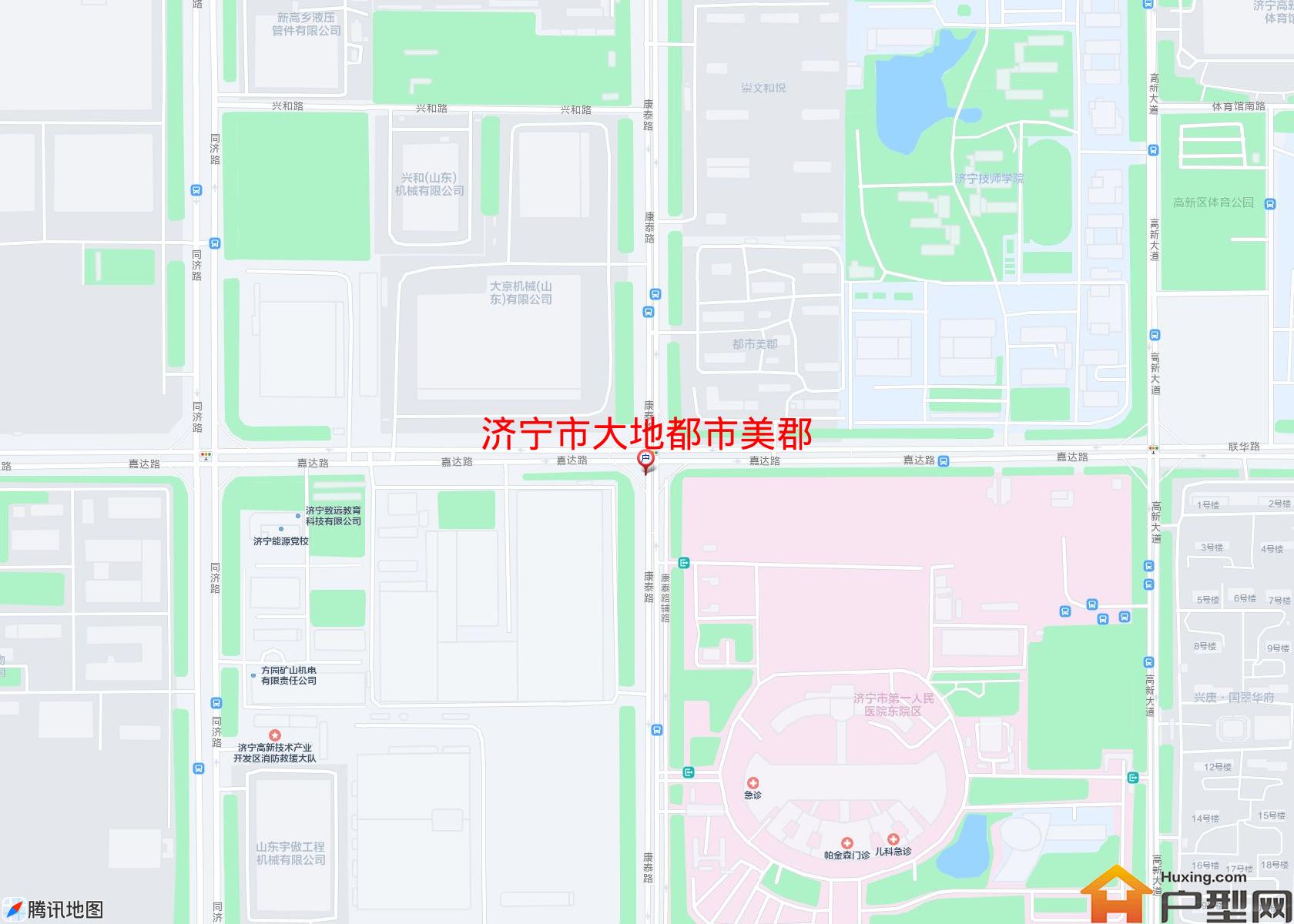 大地都市美郡小区 - 户型网