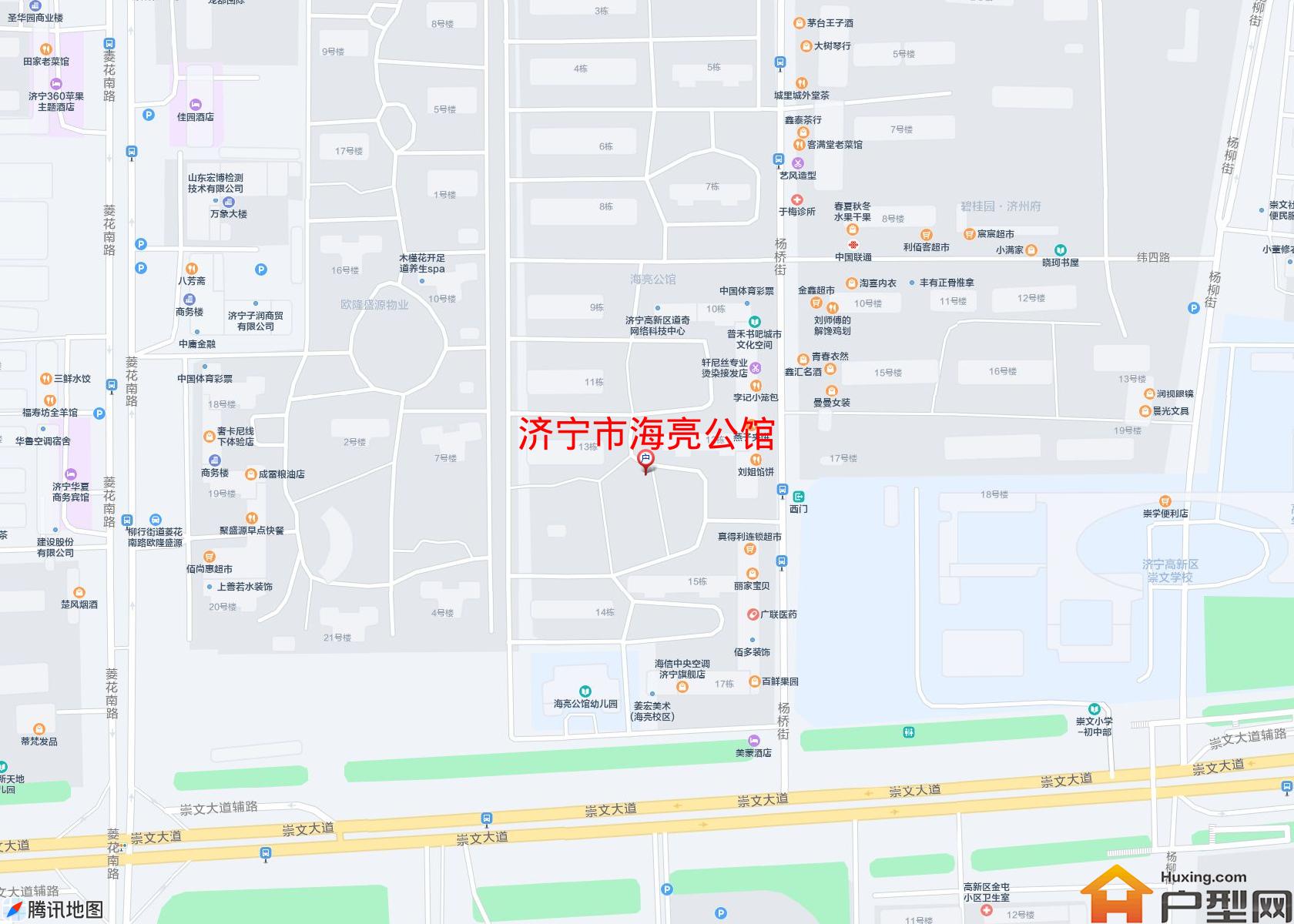 海亮公馆小区 - 户型网