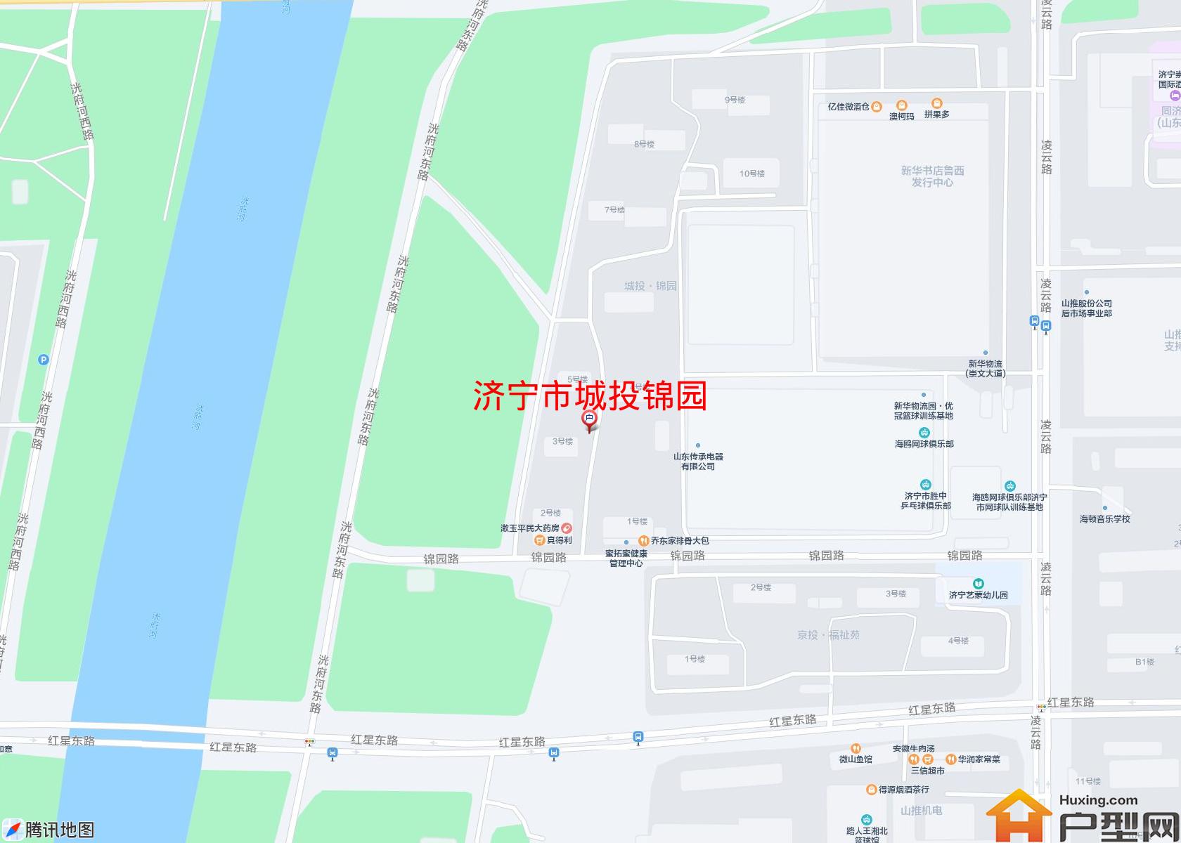 城投锦园小区 - 户型网