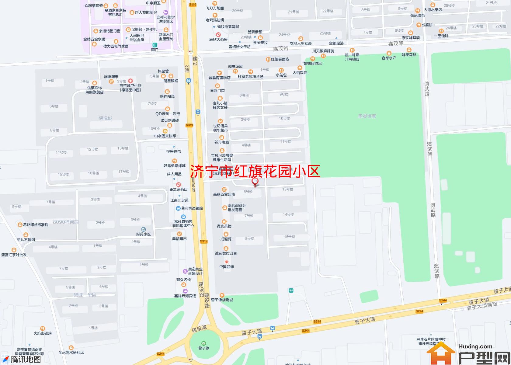 红旗花园小区小区 - 户型网