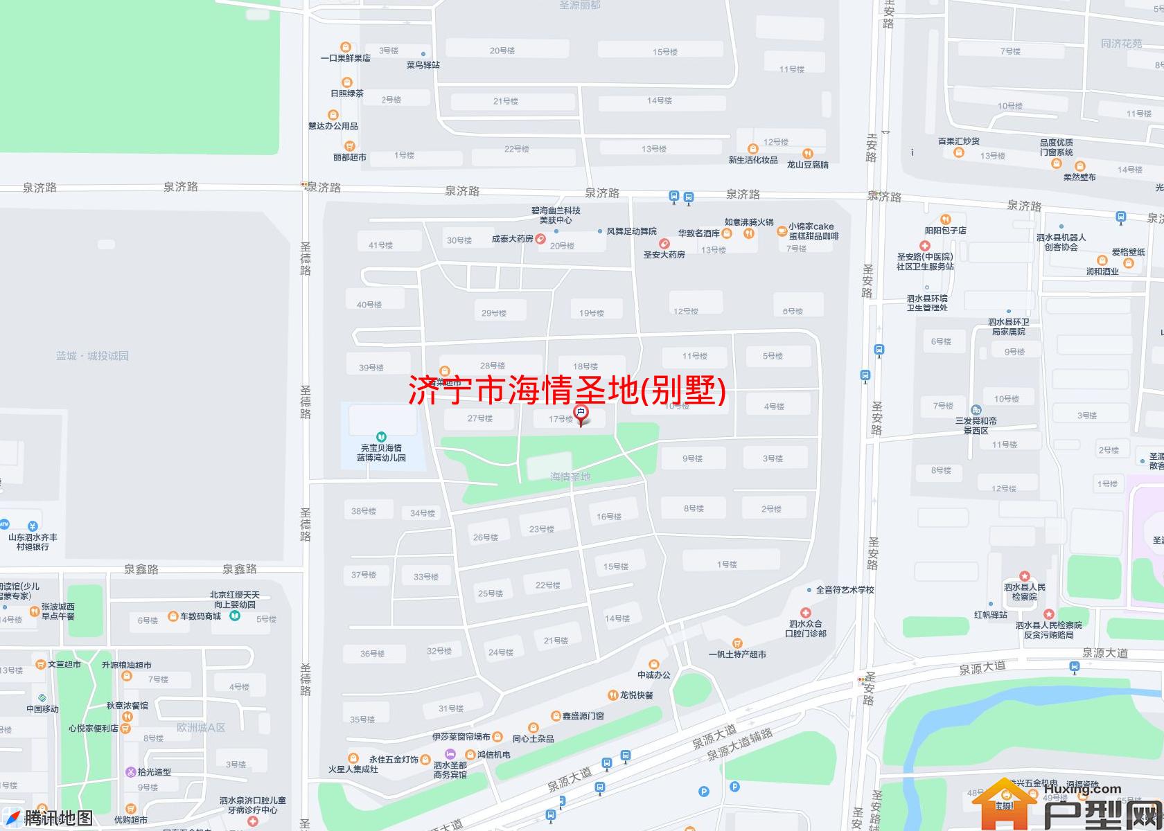 海情圣地(别墅)小区 - 户型网