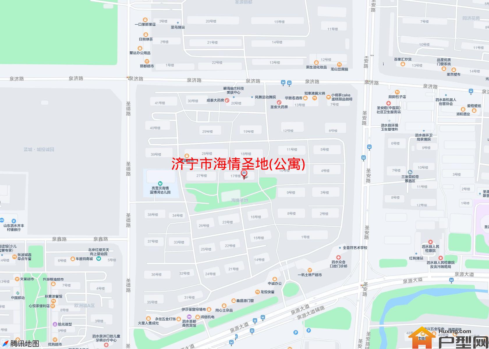 海情圣地(公寓)小区 - 户型网