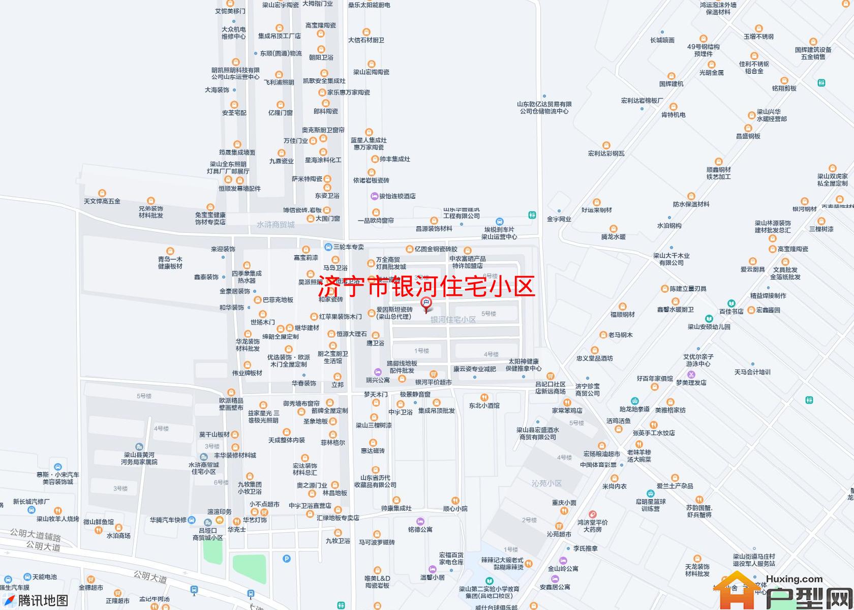 银河住宅小区小区 - 户型网