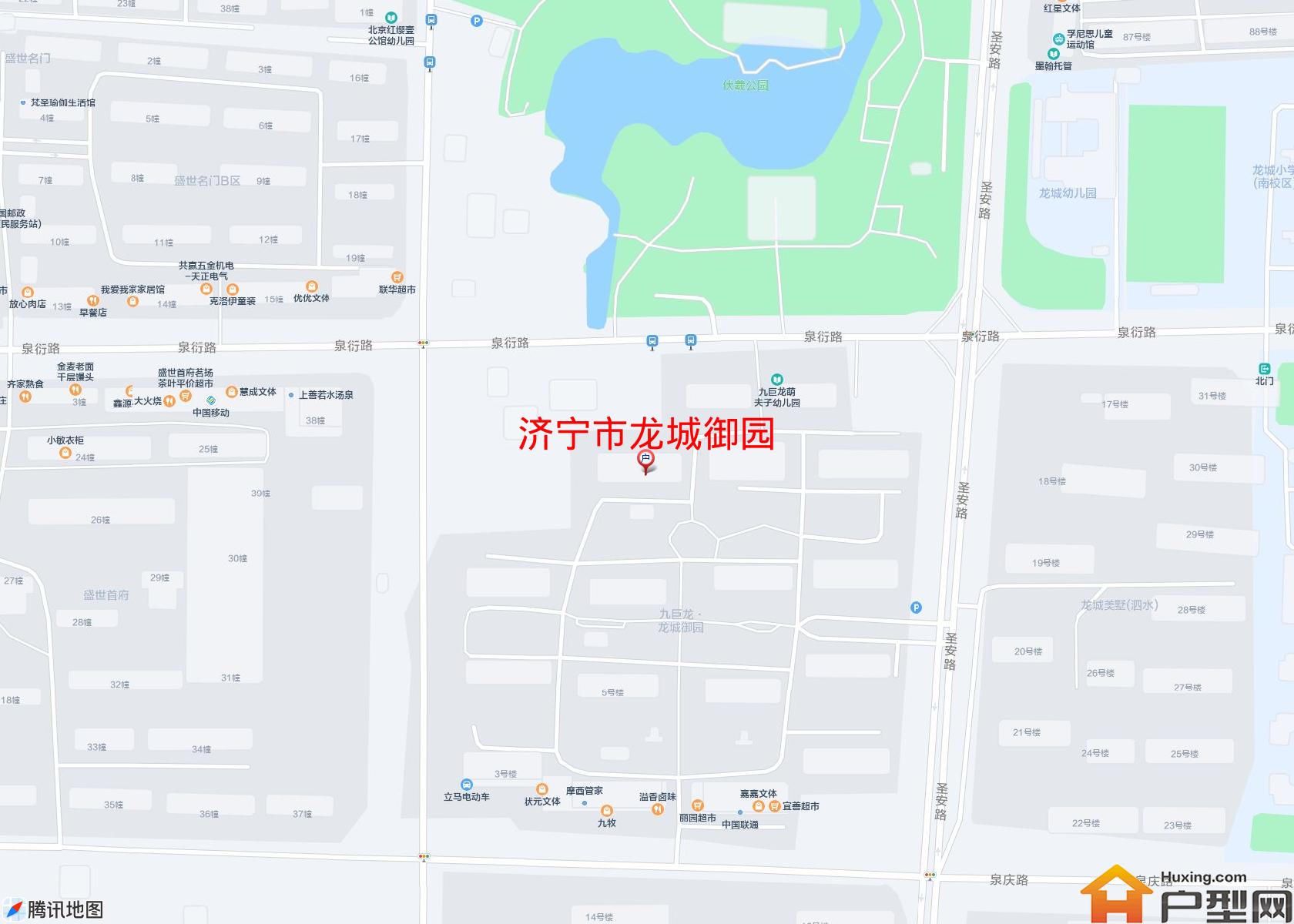 龙城御园小区 - 户型网