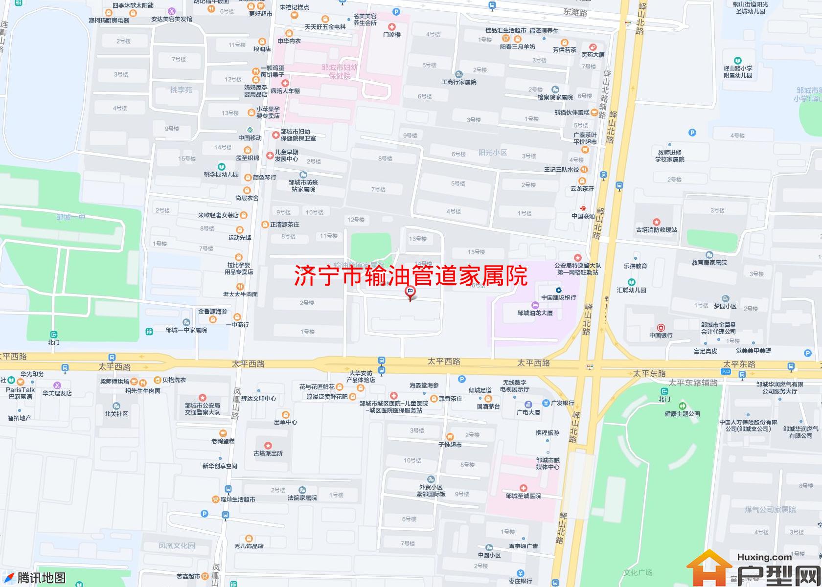 输油管道家属院小区 - 户型网