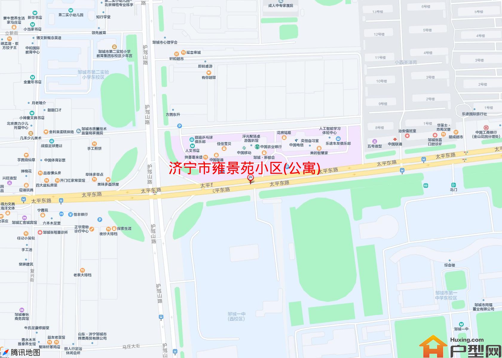 雍景苑小区(公寓)小区 - 户型网