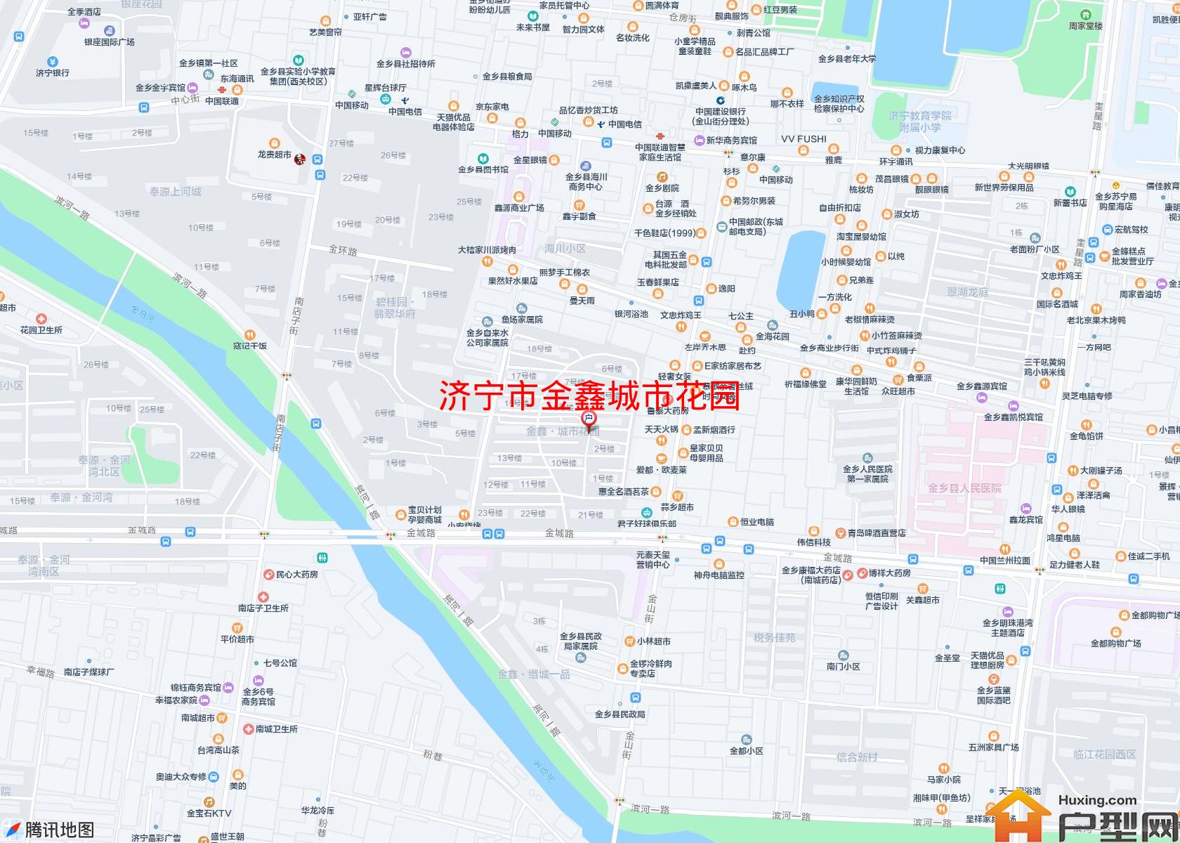 金鑫城市花园小区 - 户型网