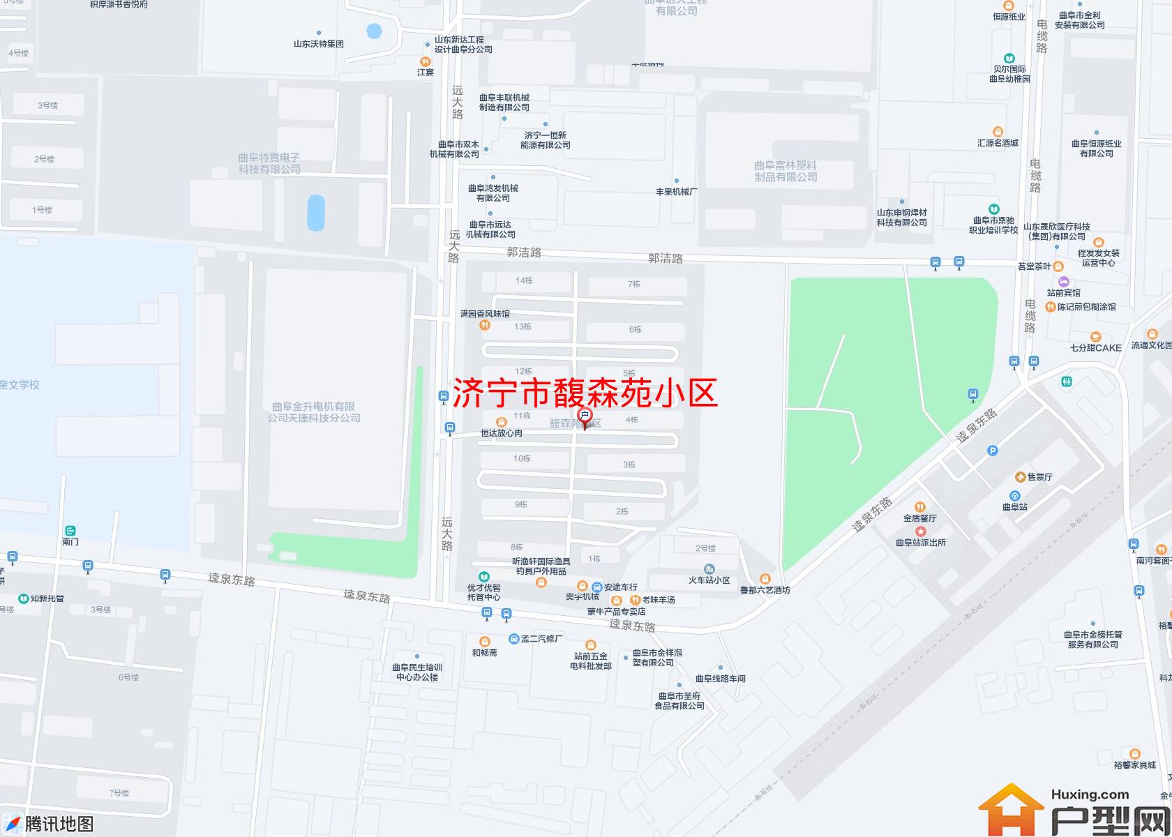馥森苑小区小区 - 户型网