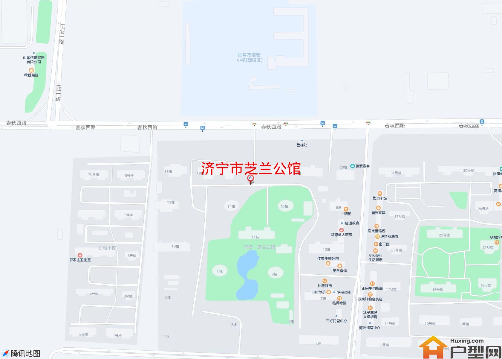 芝兰公馆小区 - 户型网