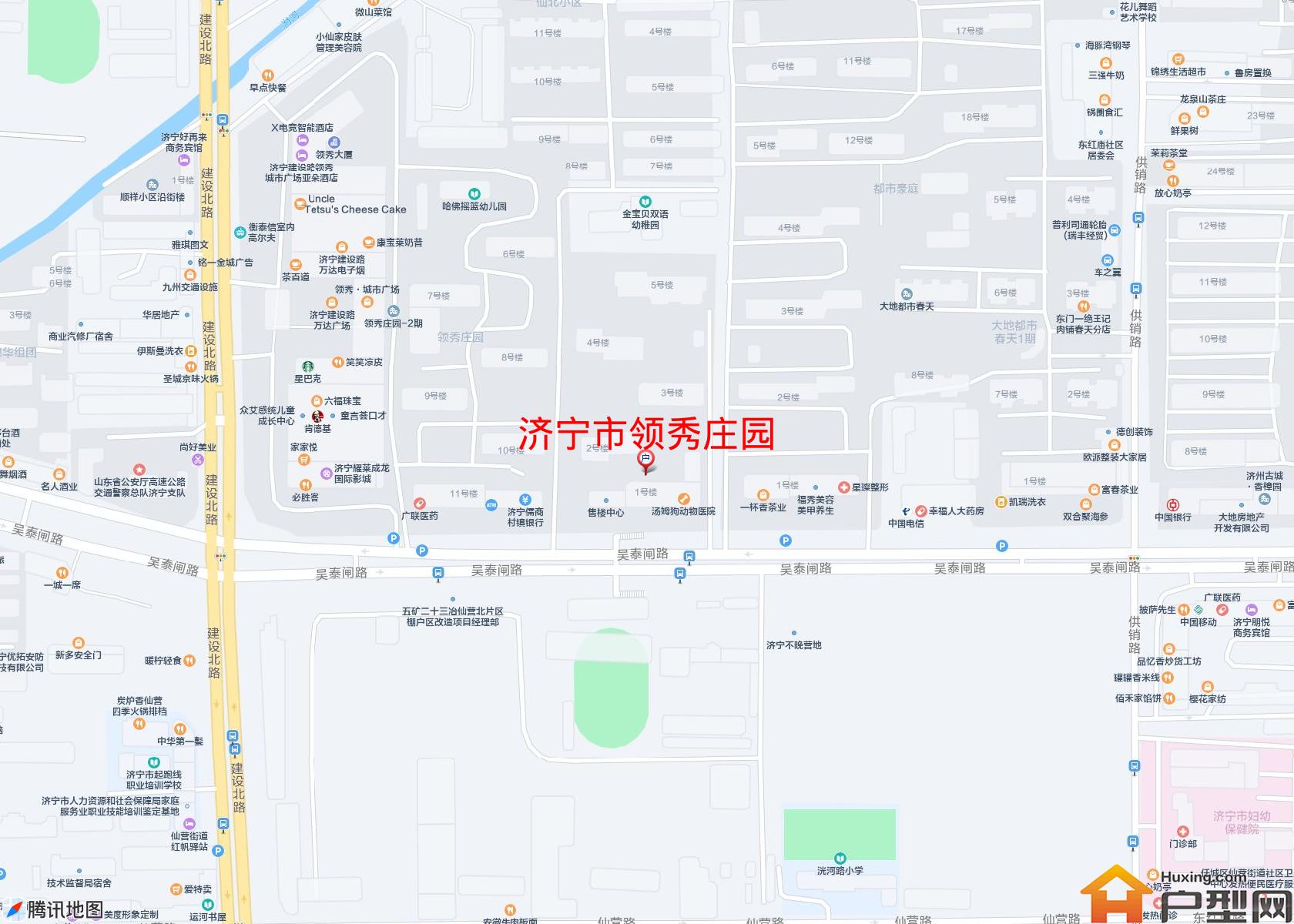 领秀庄园小区 - 户型网