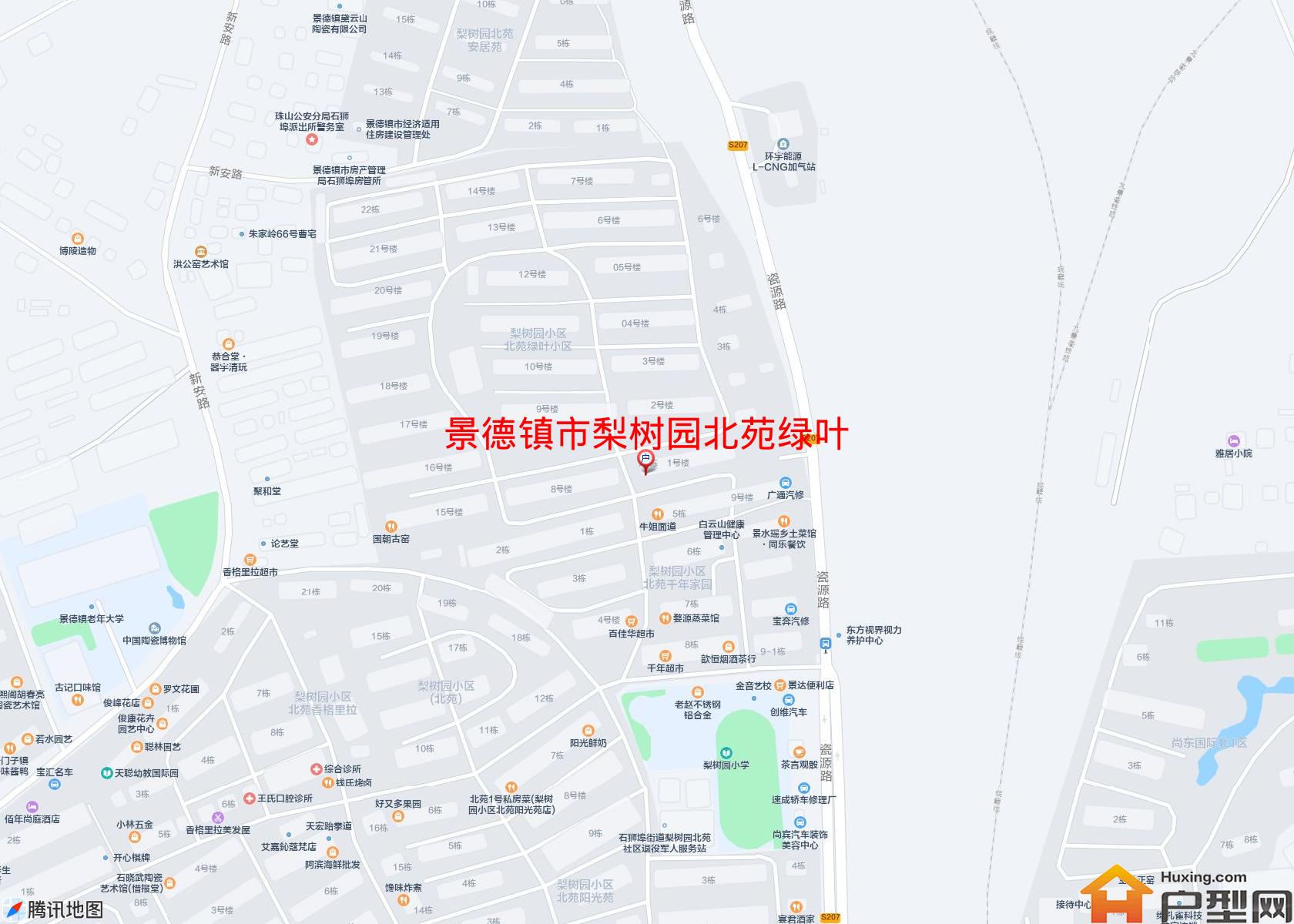 梨树园北苑绿叶小区 - 户型网