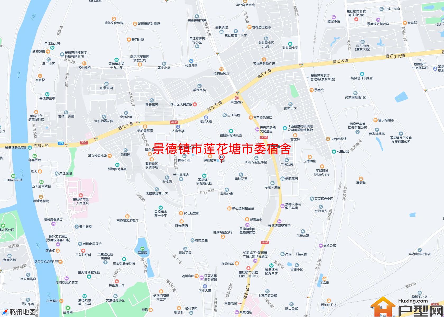 莲花塘市委宿舍小区 - 户型网