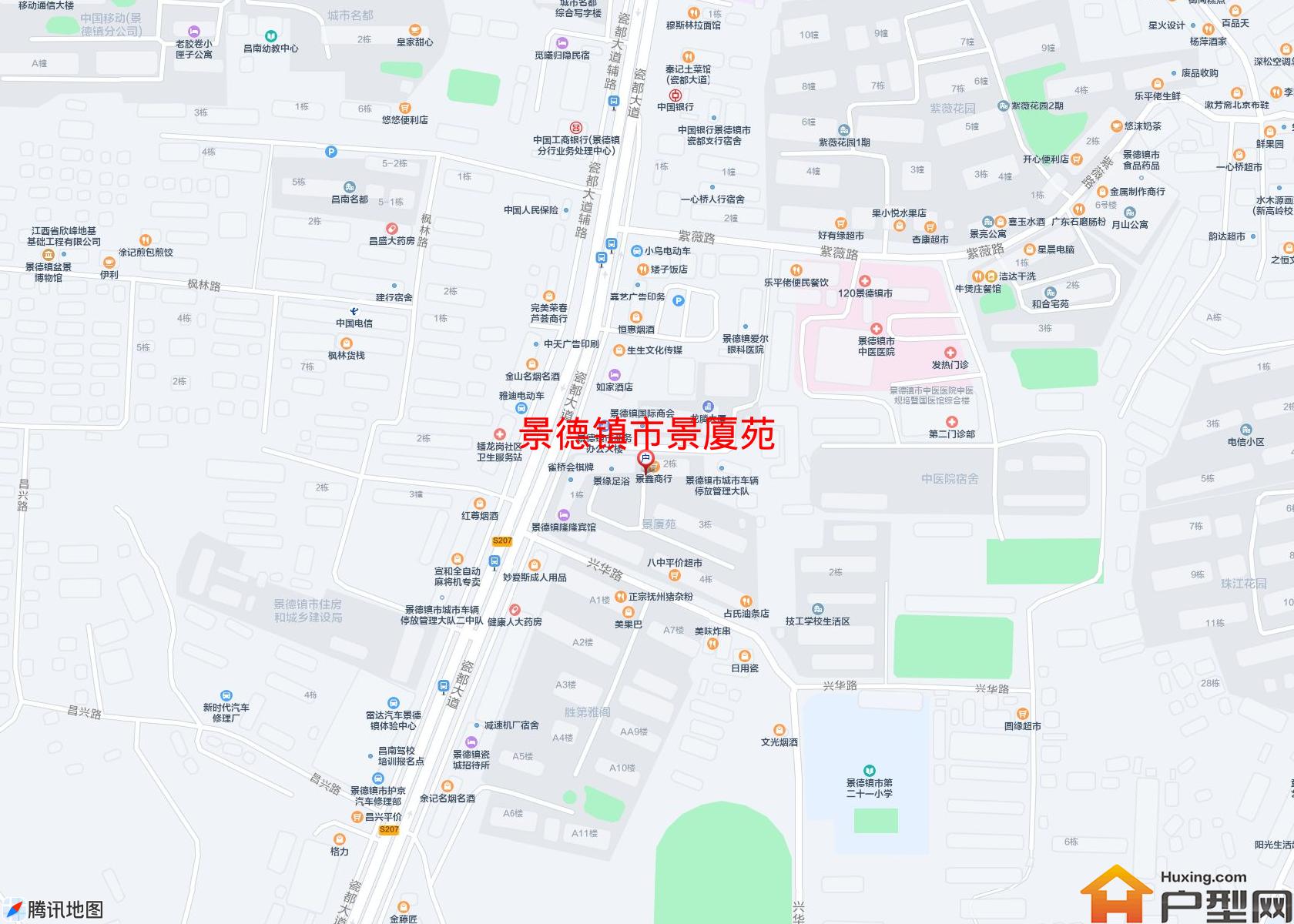 景厦苑小区 - 户型网
