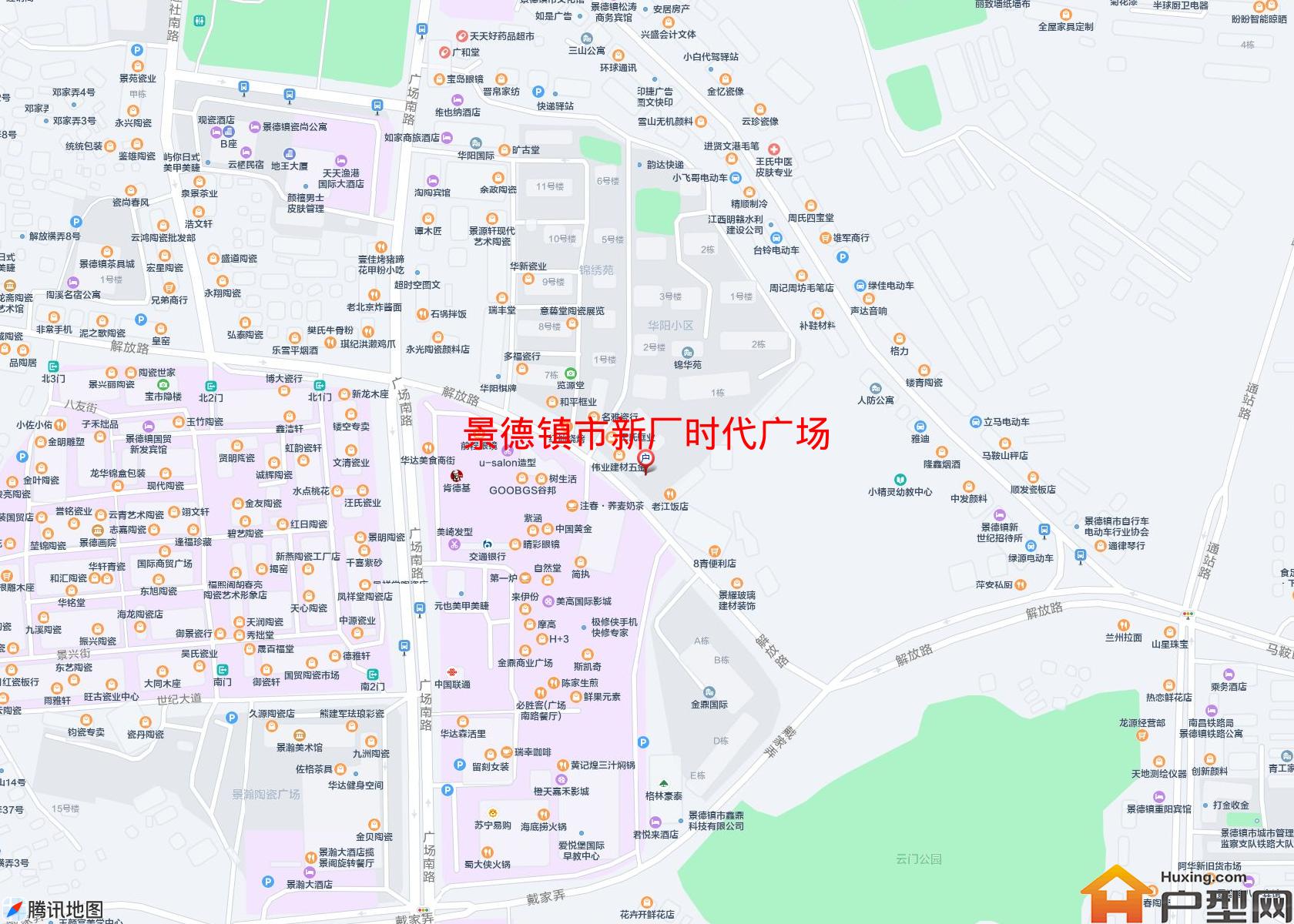 新厂时代广场小区 - 户型网