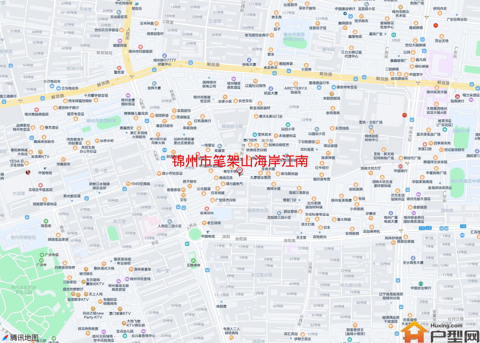 笔架山海岸江南小区 - 户型网