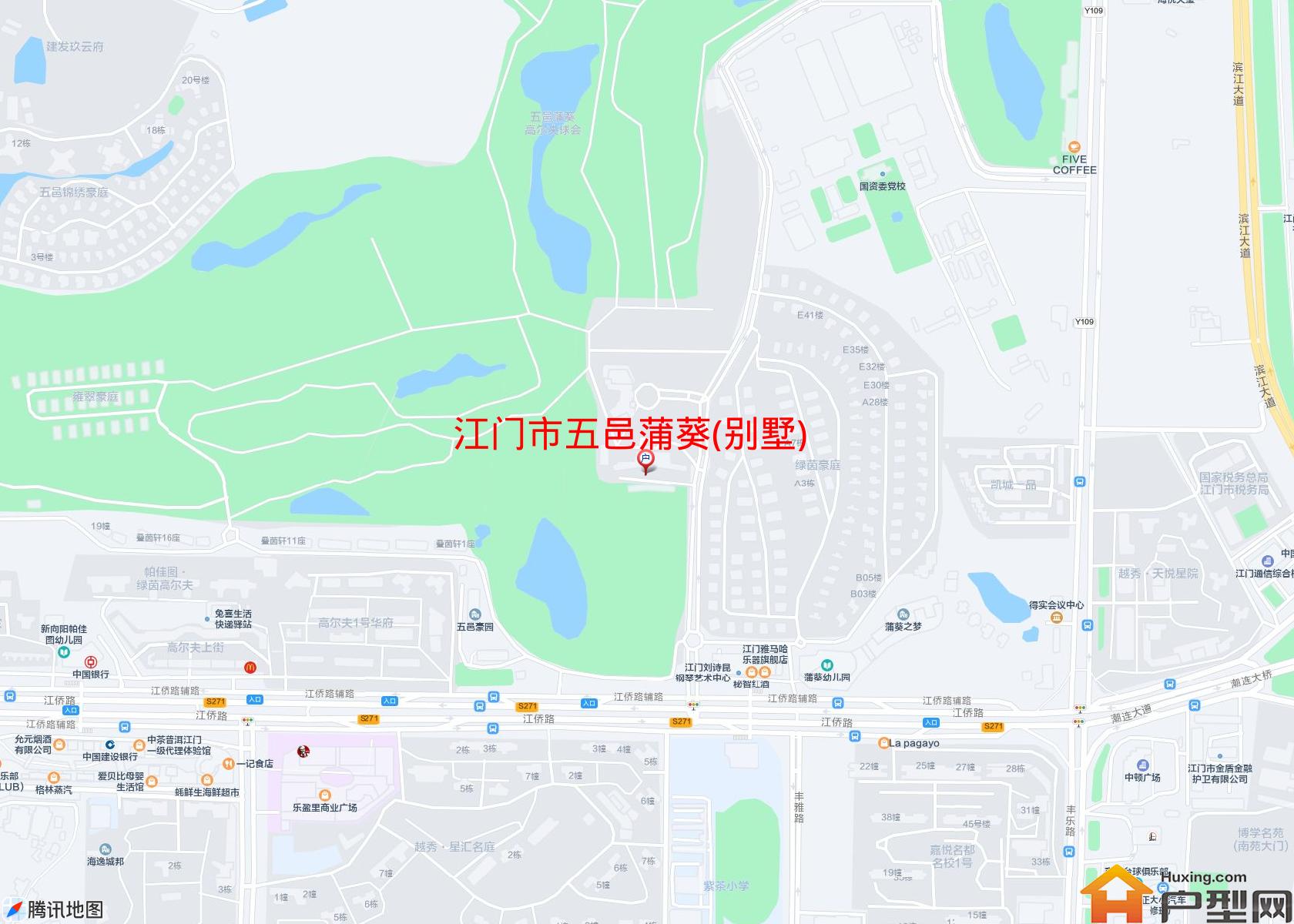 五邑蒲葵(别墅)小区 - 户型网