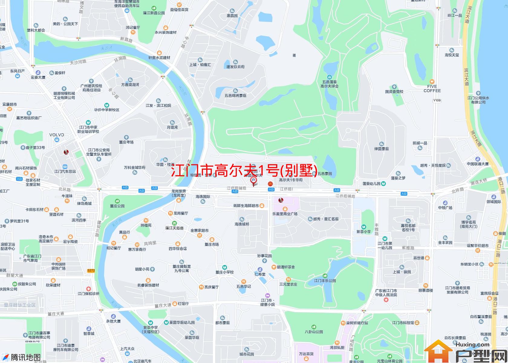 高尔夫1号(别墅)小区 - 户型网
