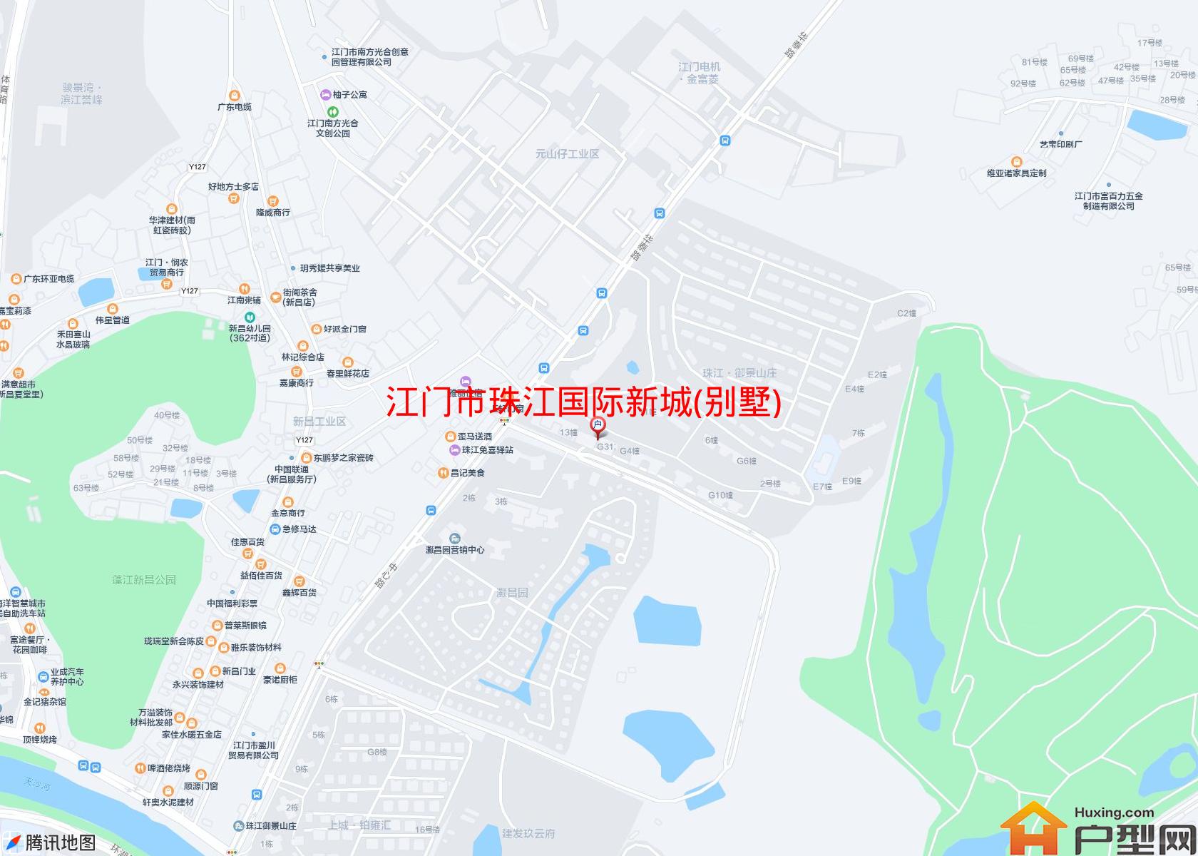 珠江国际新城(别墅)小区 - 户型网