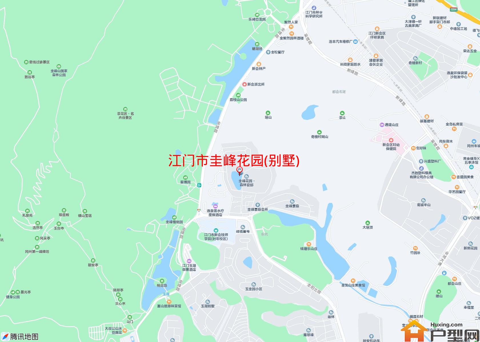 圭峰花园(别墅)小区 - 户型网