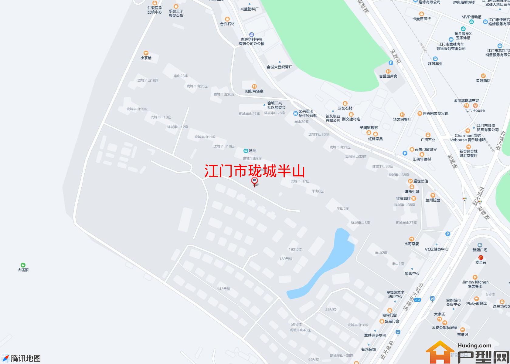 珑城半山小区 - 户型网