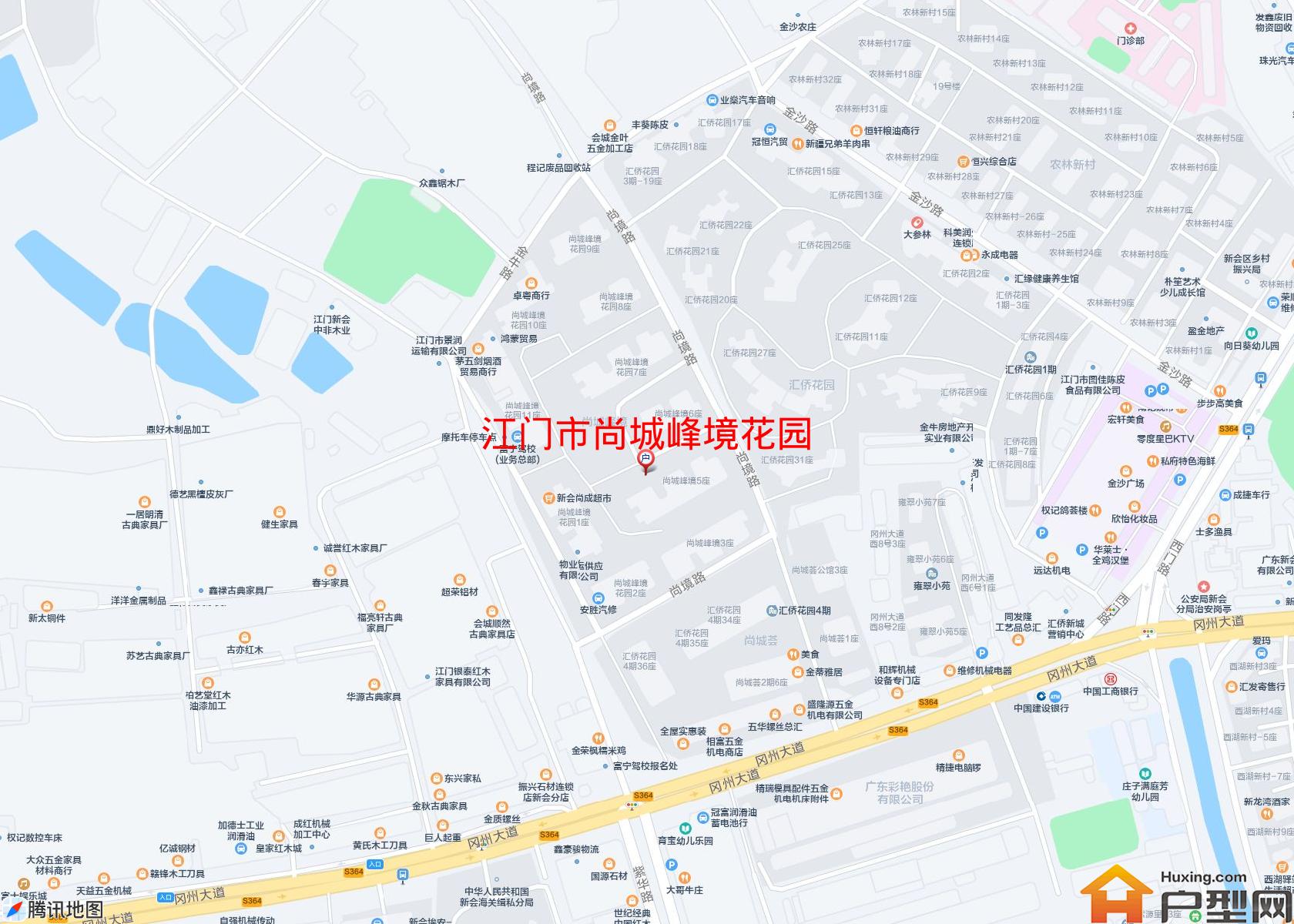 尚城峰境花园小区 - 户型网