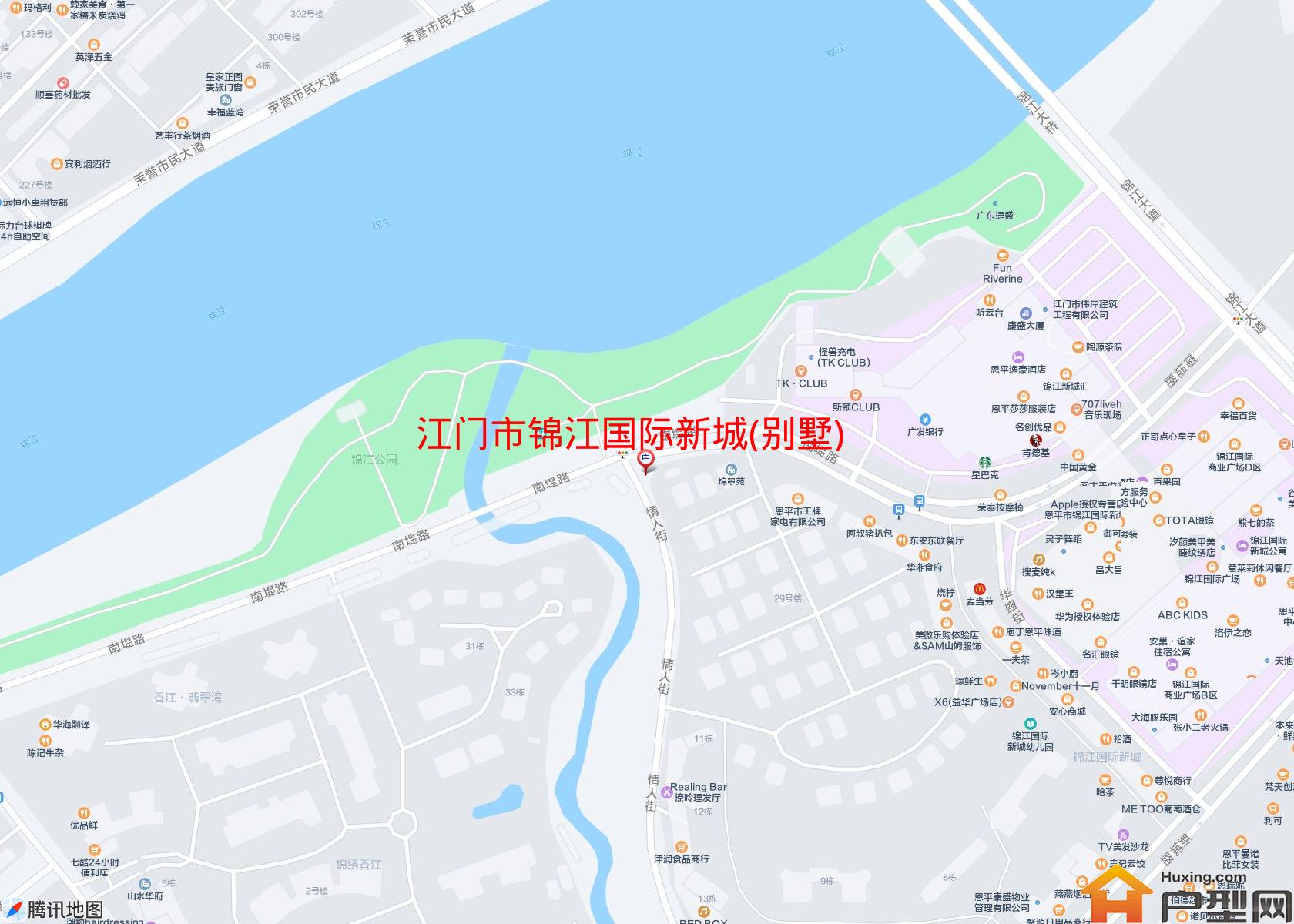 锦江国际新城(别墅)小区 - 户型网