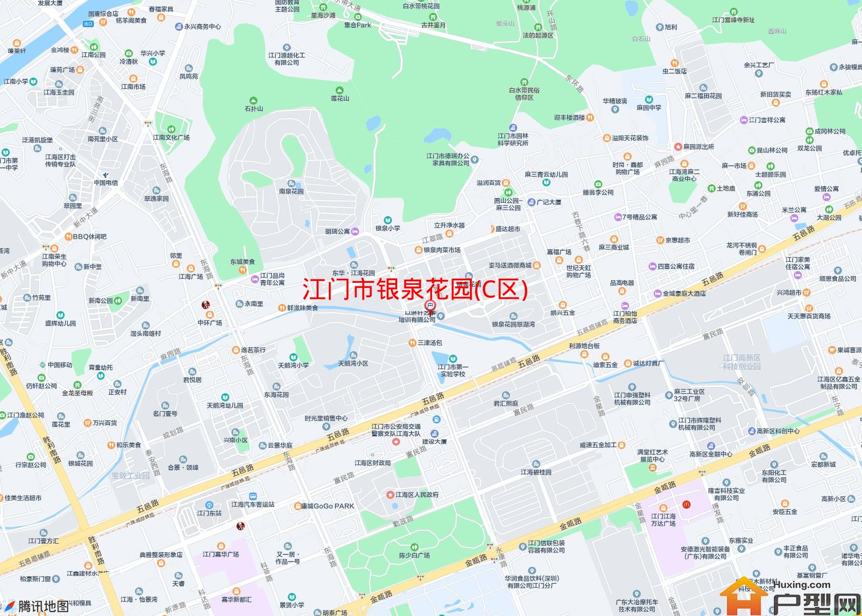 银泉花园(C区)小区 - 户型网