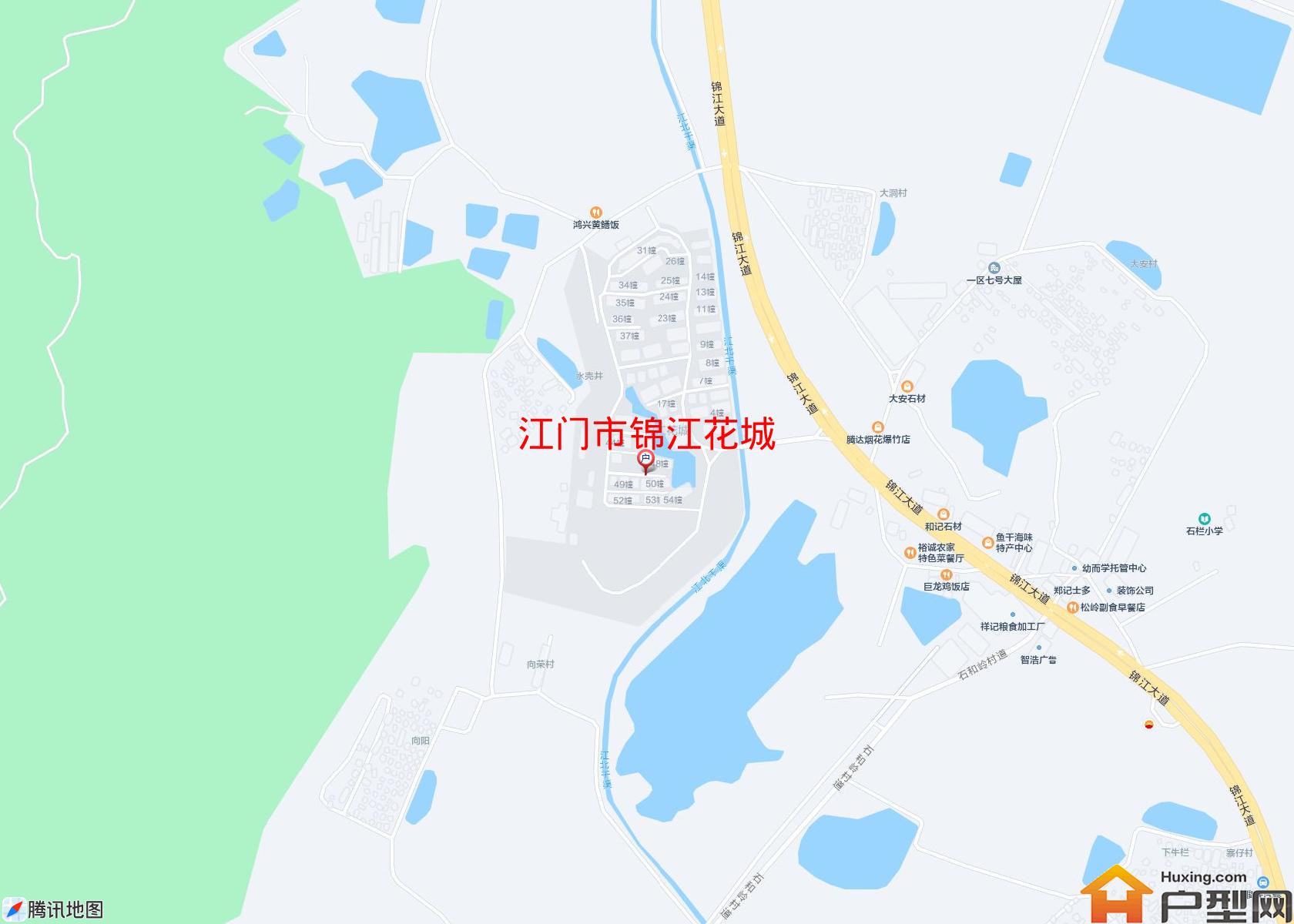 锦江花城小区 - 户型网