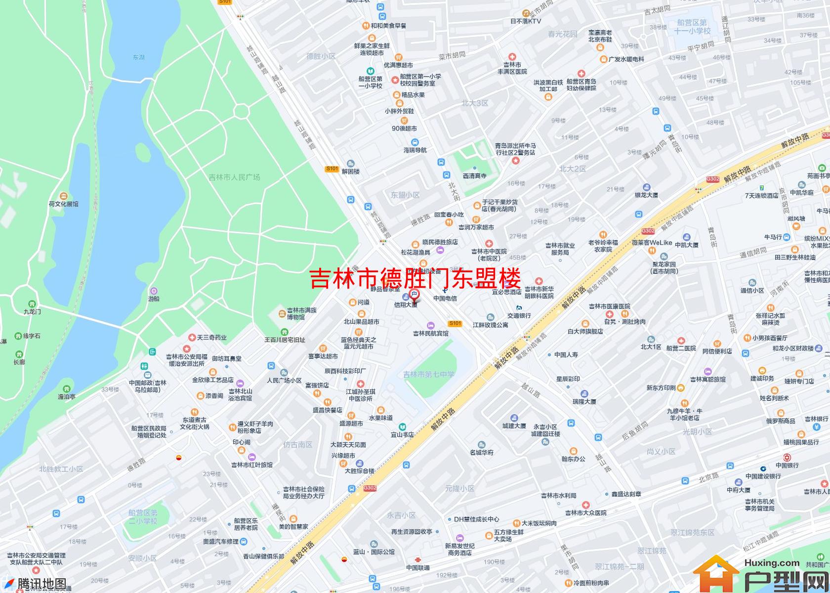 德胜门东盟楼小区 - 户型网