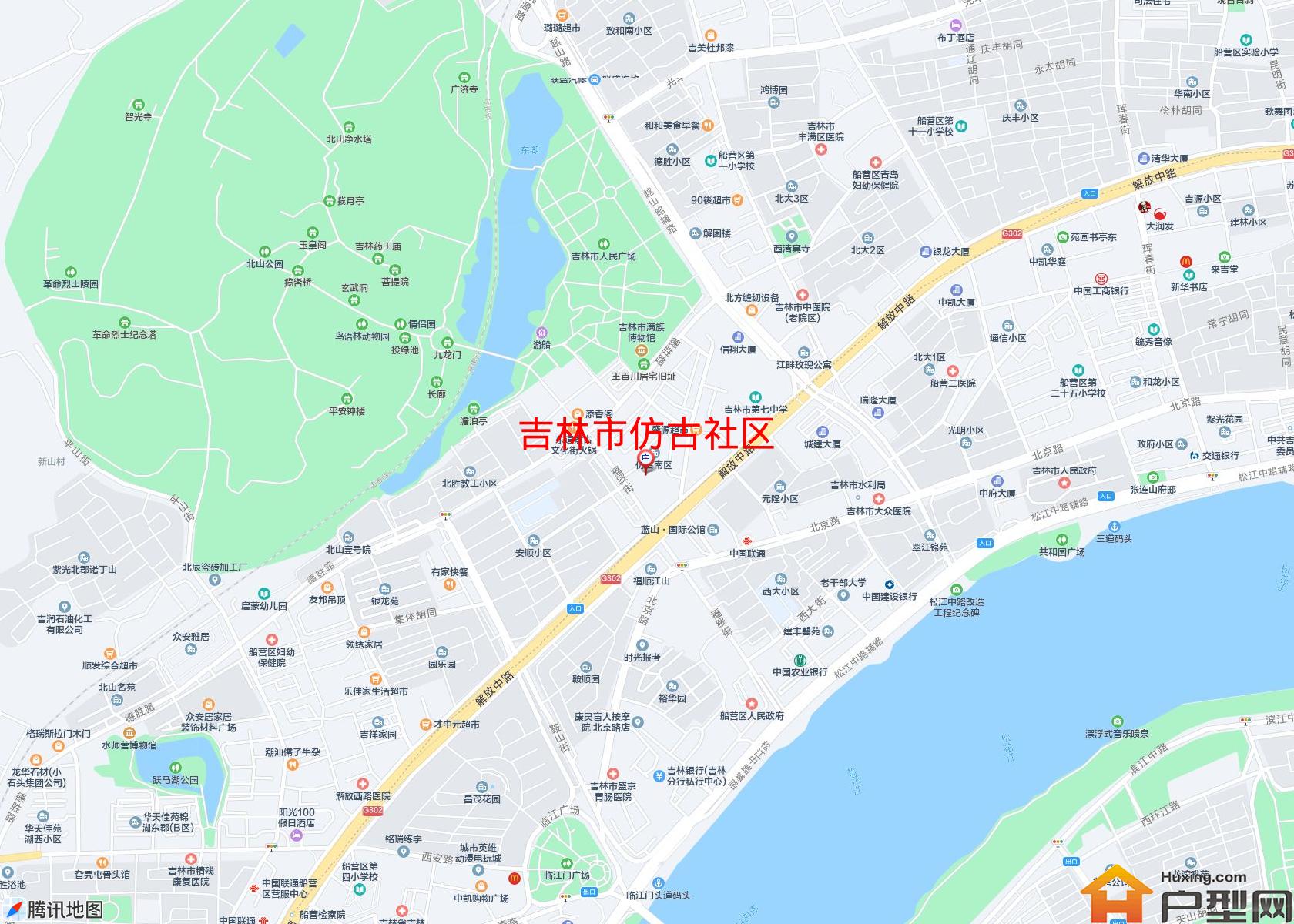 仿古社区小区 - 户型网